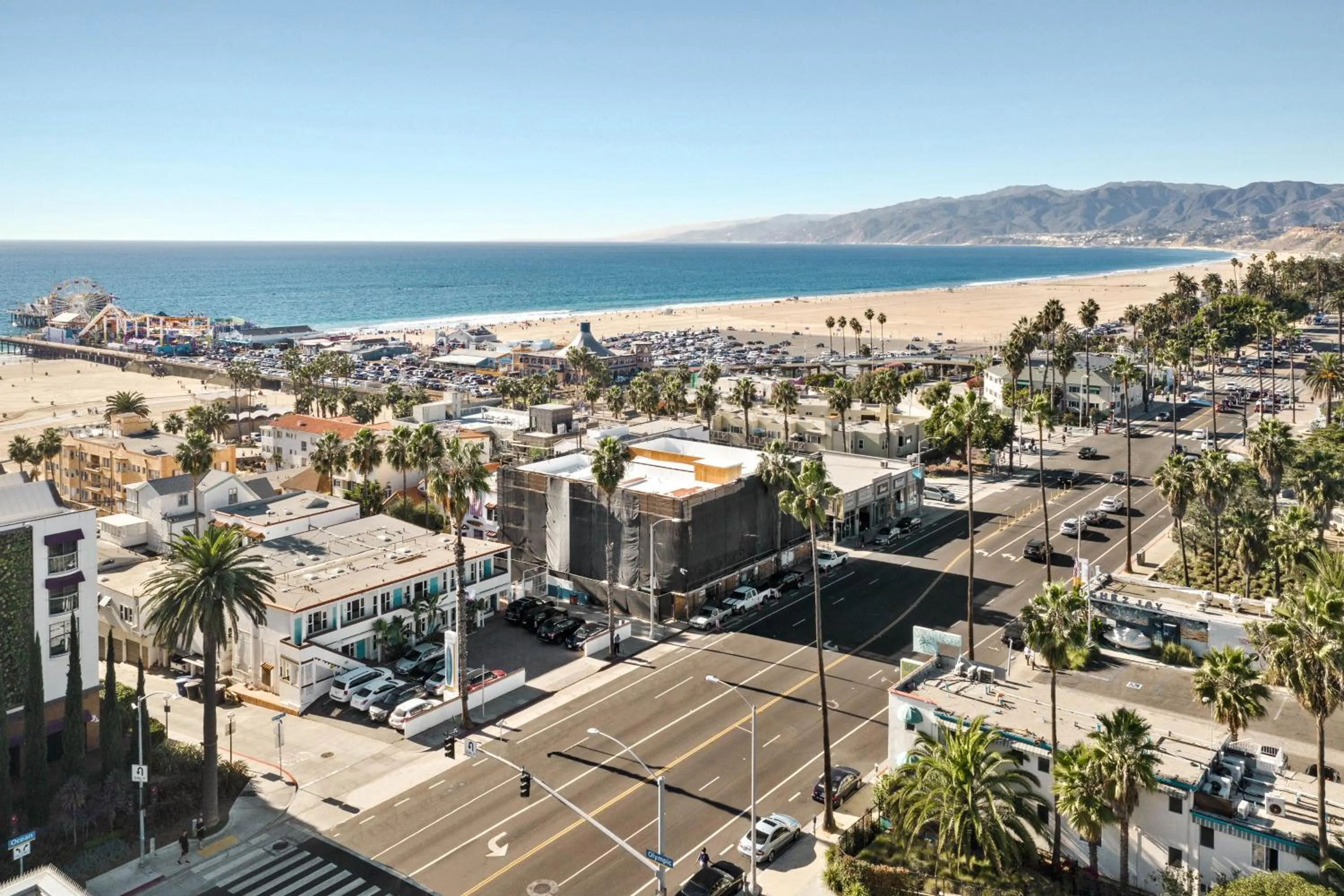 Bird's eye view in Sea Blue Hotel