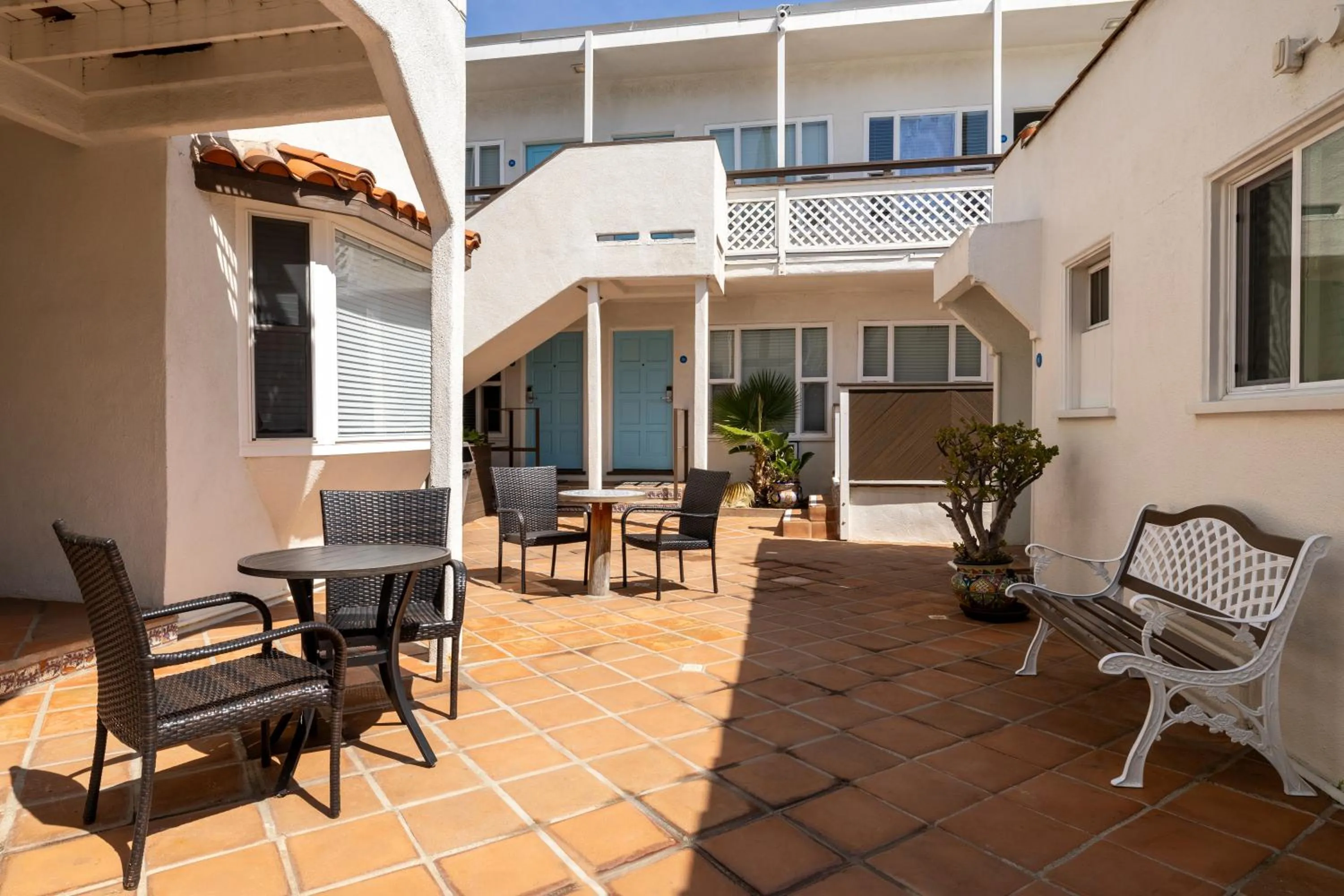 Patio in Sea Blue Hotel
