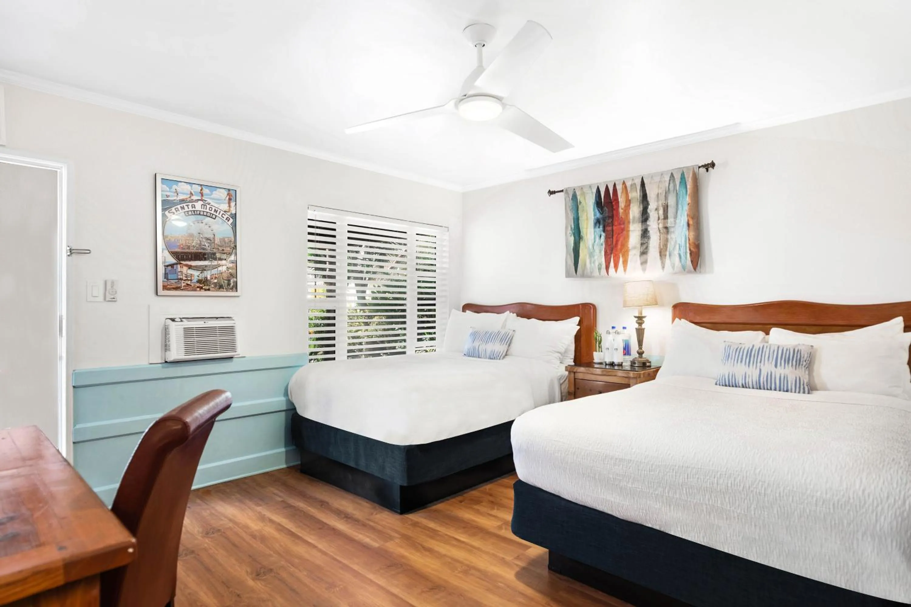 Photo of the whole room, Bed in Sea Blue Hotel