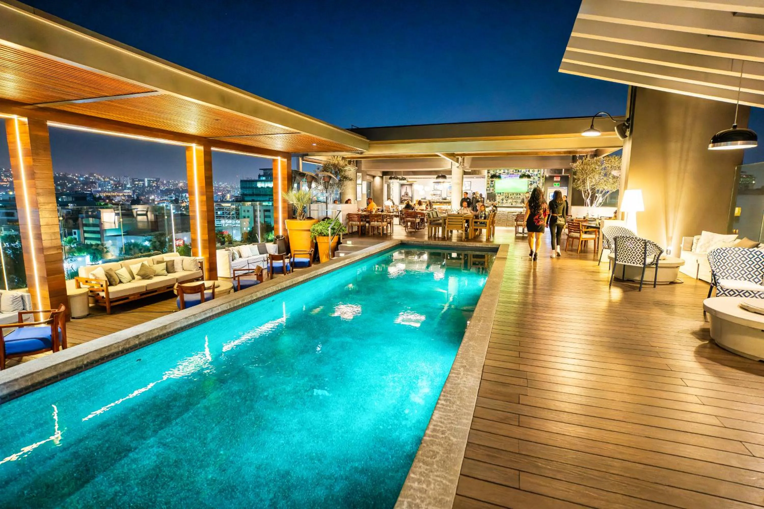 Swimming pool in K Tower Boutique Hotel By Lucerna