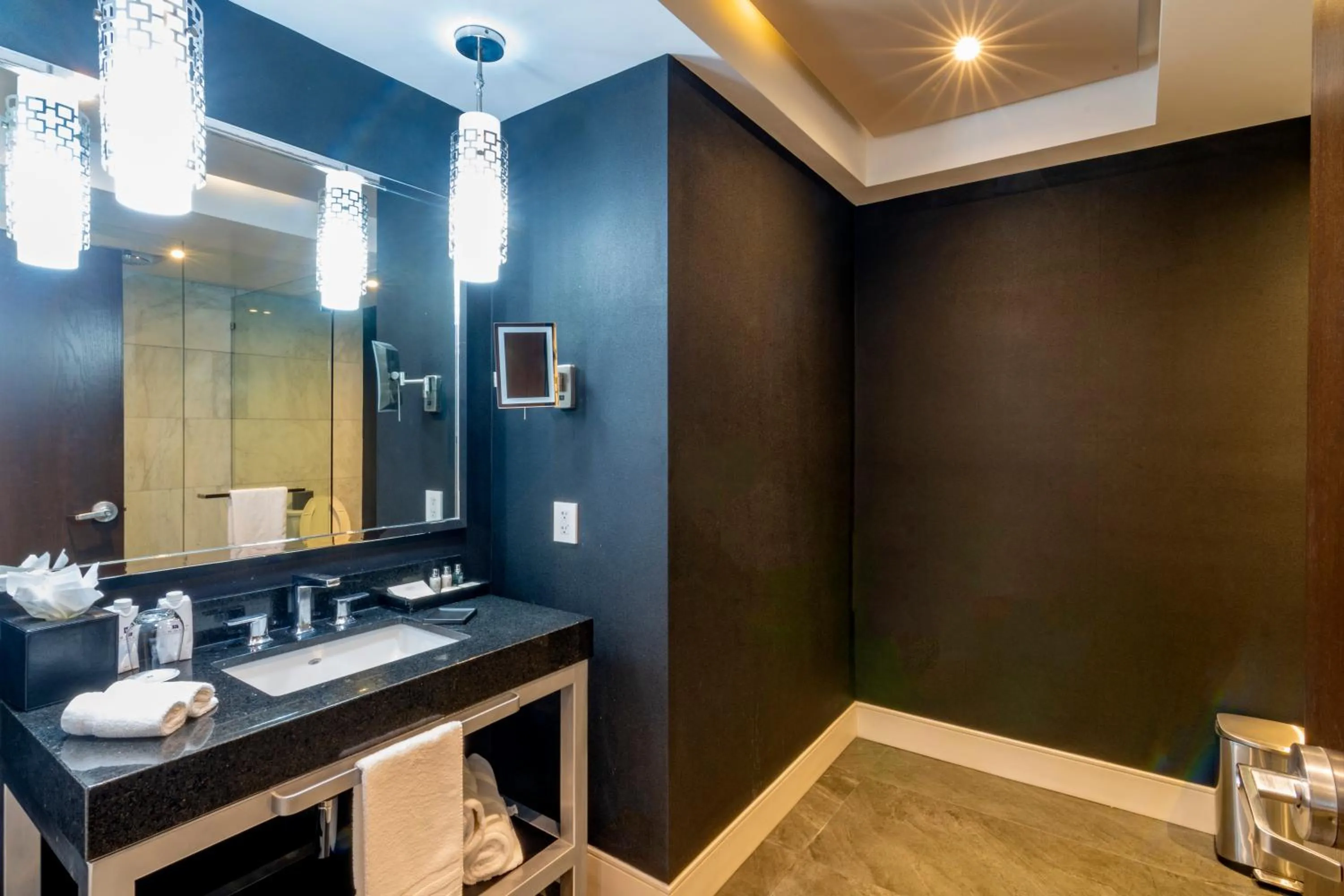 Bathroom in K Tower Boutique Hotel By Lucerna