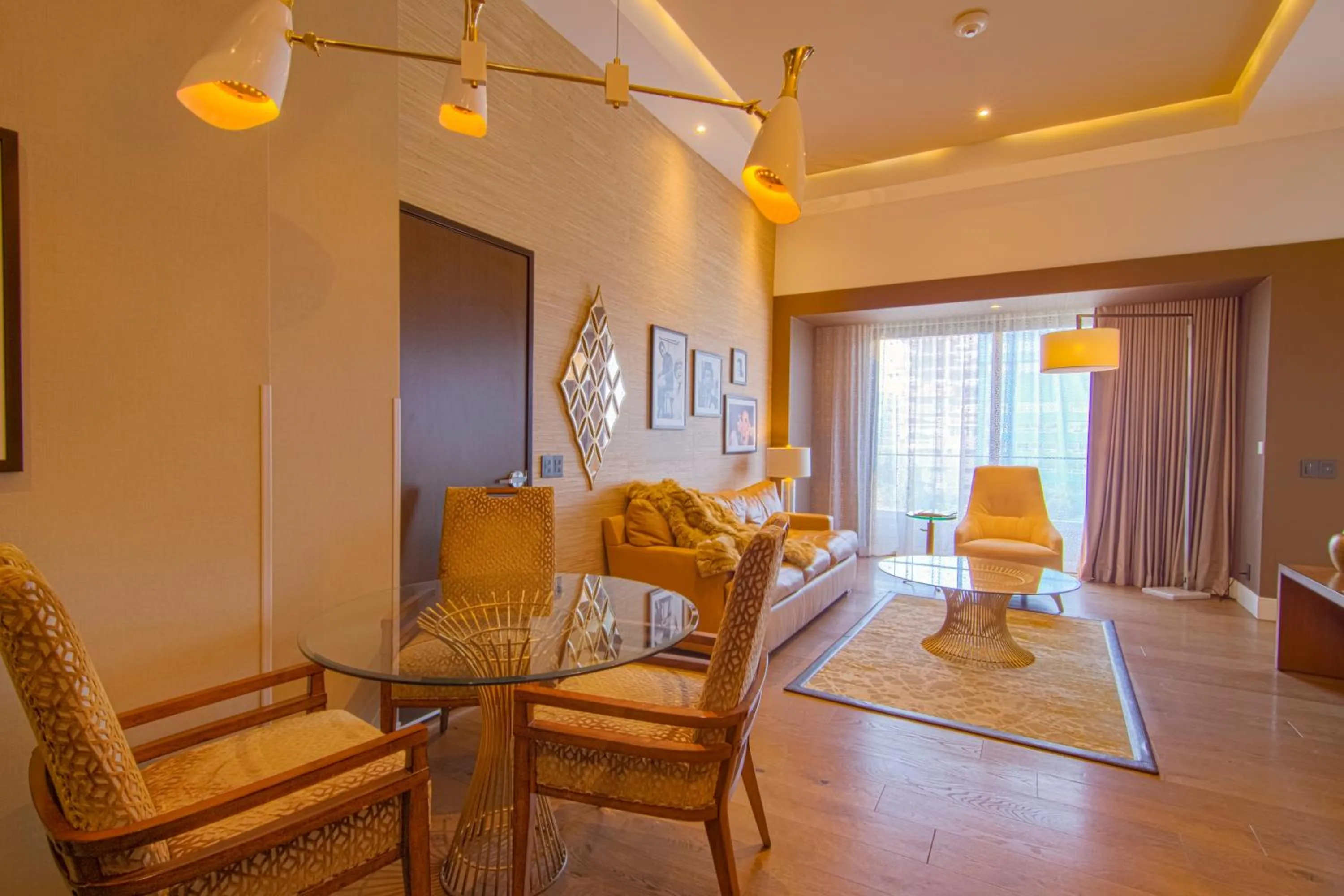 Living room in K Tower Boutique Hotel By Lucerna