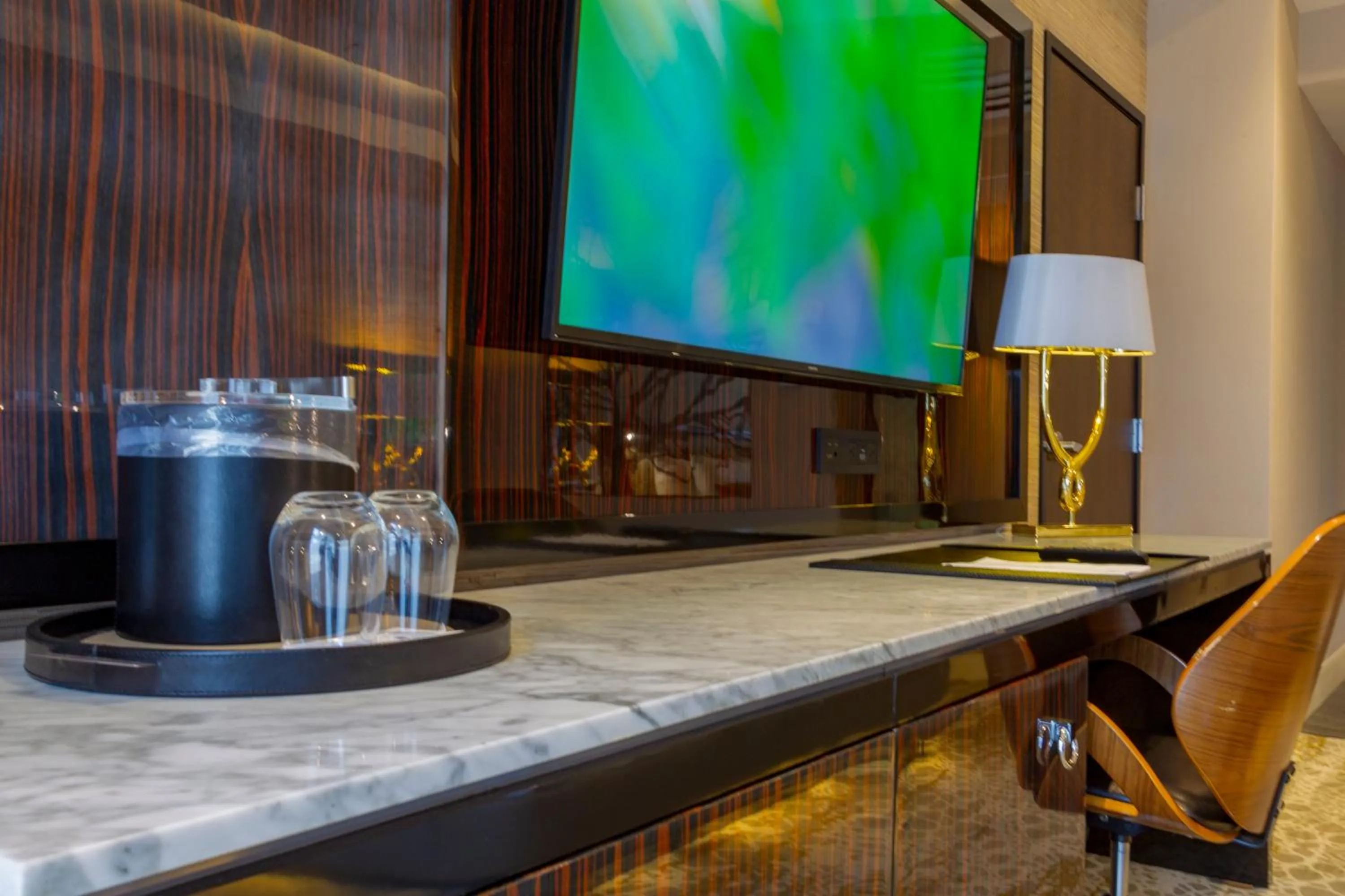 Living room in K Tower Boutique Hotel By Lucerna