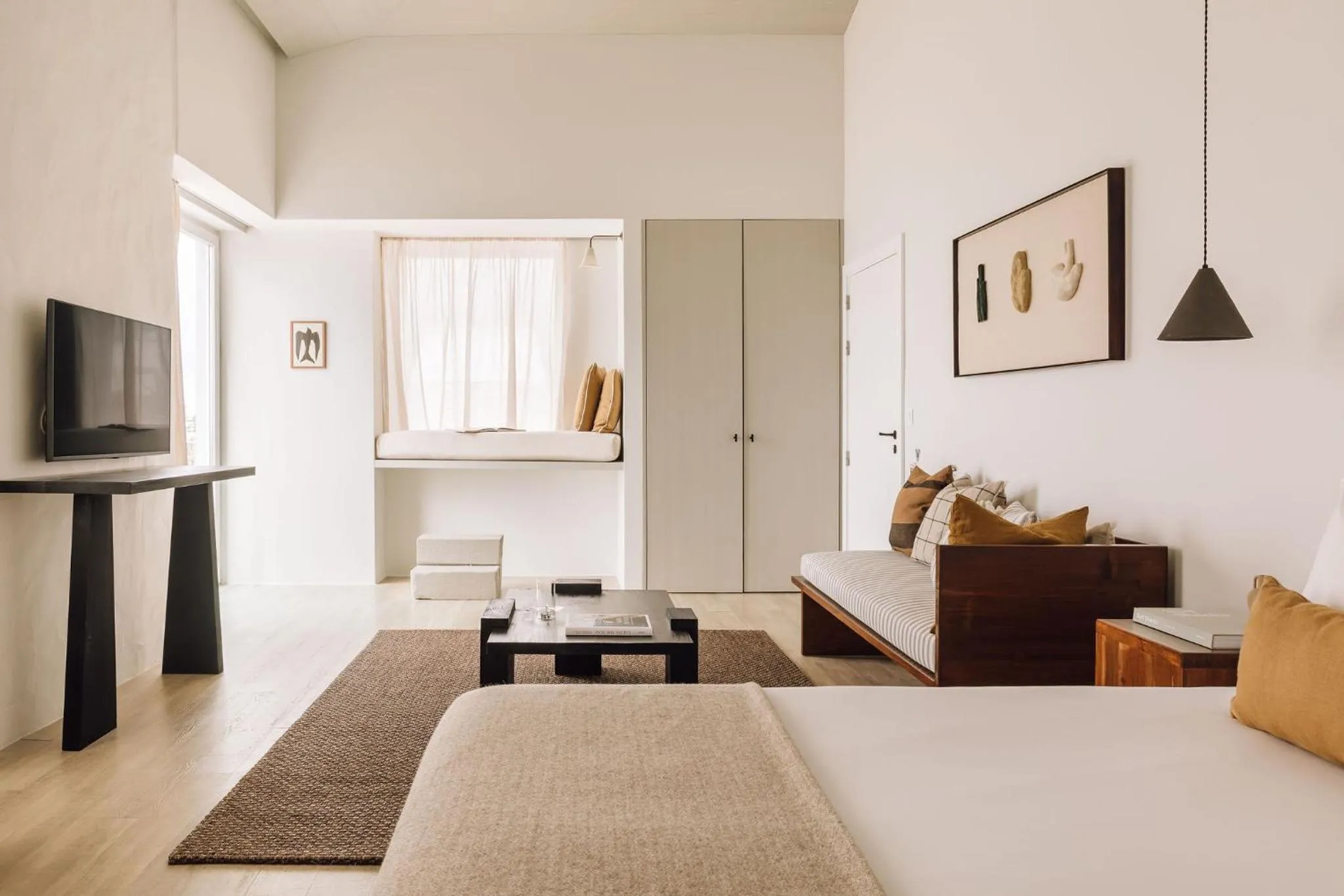 Bedroom, Bed in White Exclusive Suites & Villas