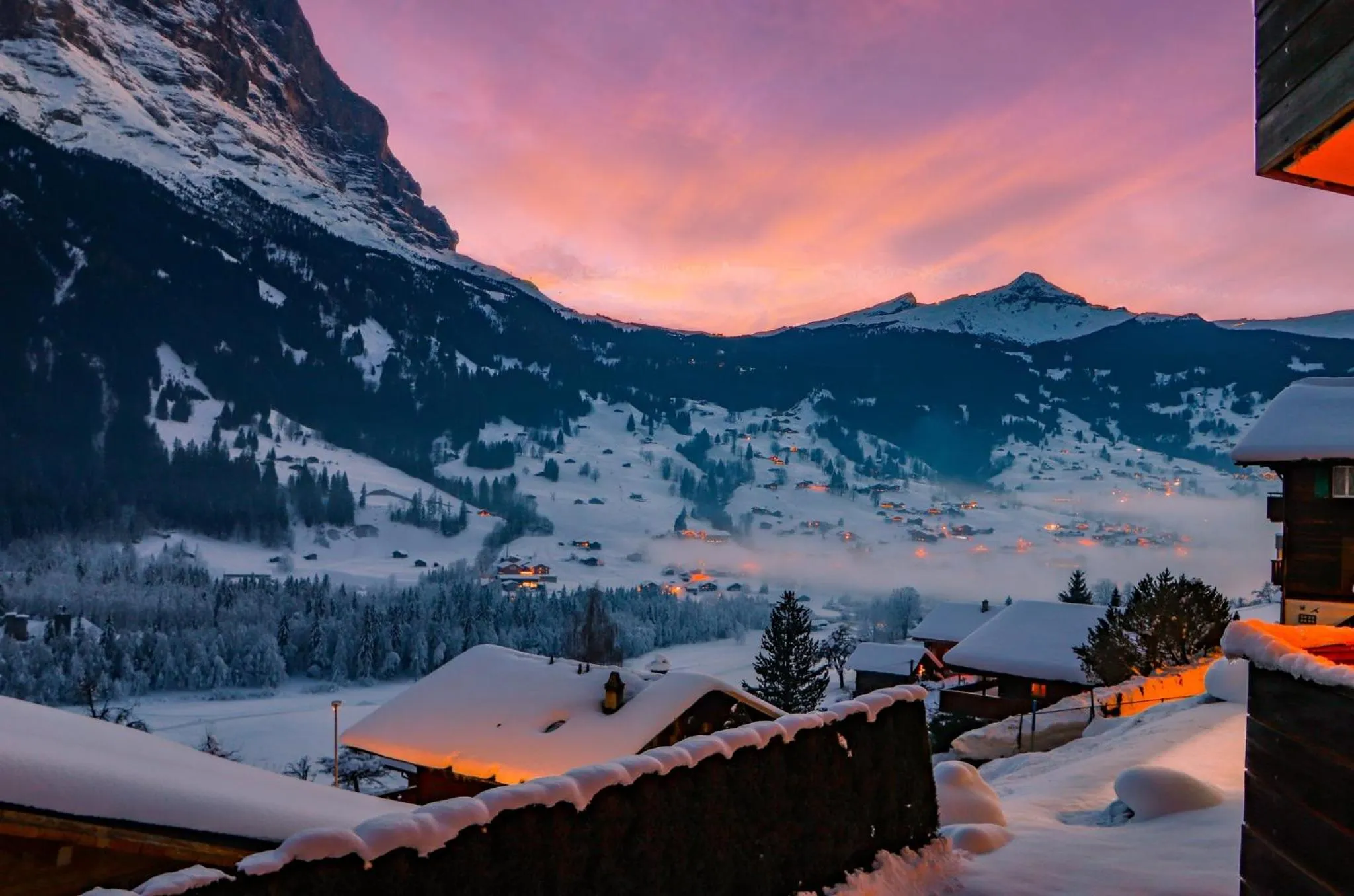 View (from property/room) in Hotel Spinne Grindelwald