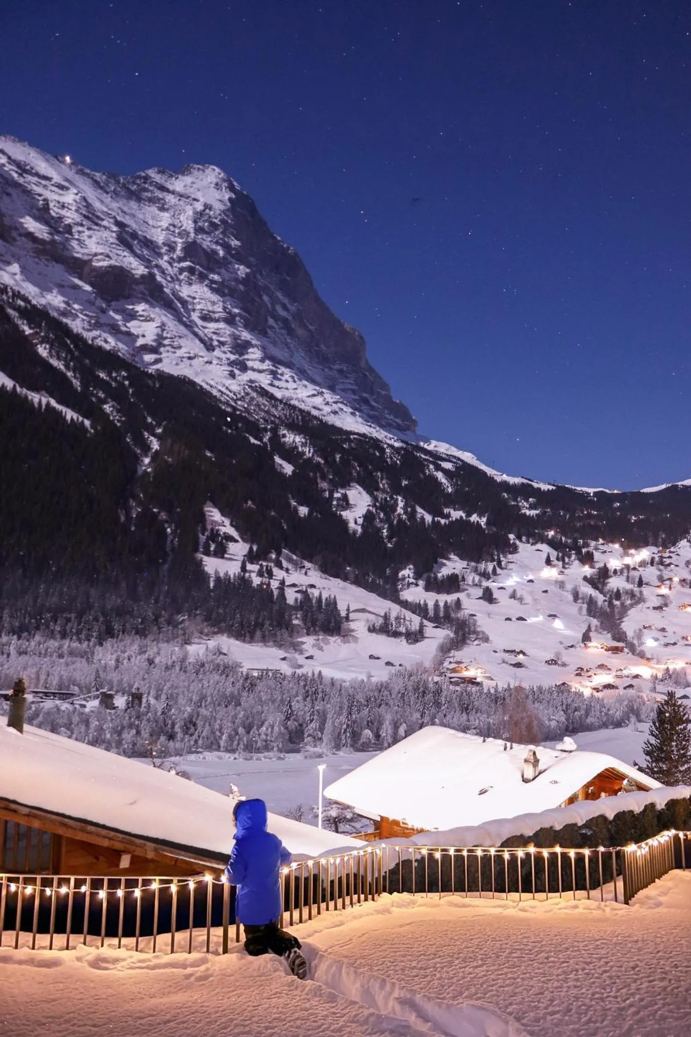 Mountain view in Hotel Spinne Grindelwald