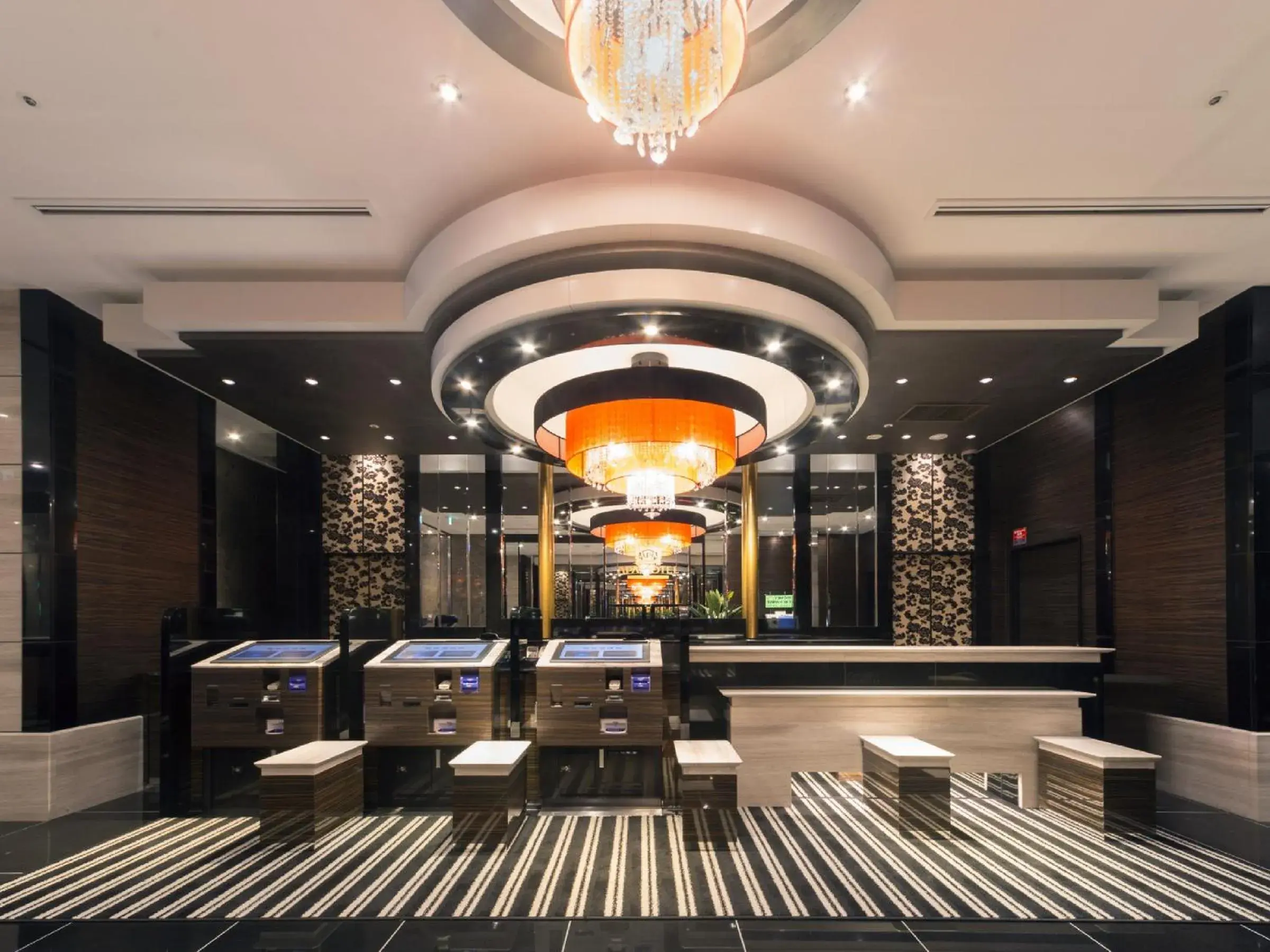 Lobby or reception in APA Hotel Namba Ekihigashi Lobby or reception in APA Hotel Namba Ekihigashi