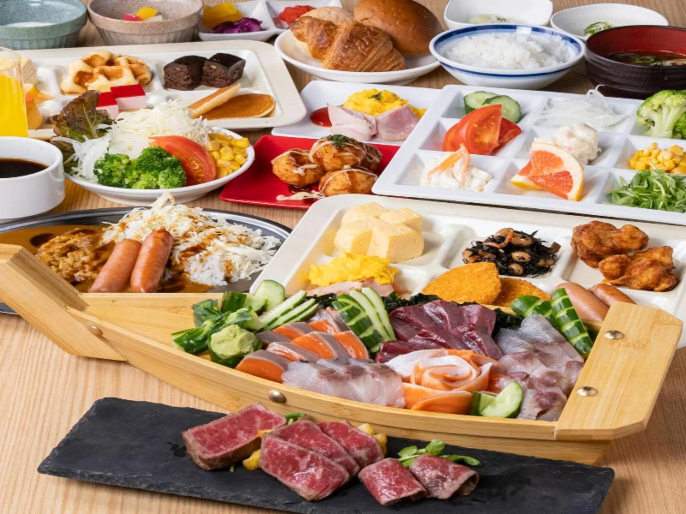 Breakfast in APA Hotel Namba Ekihigashi