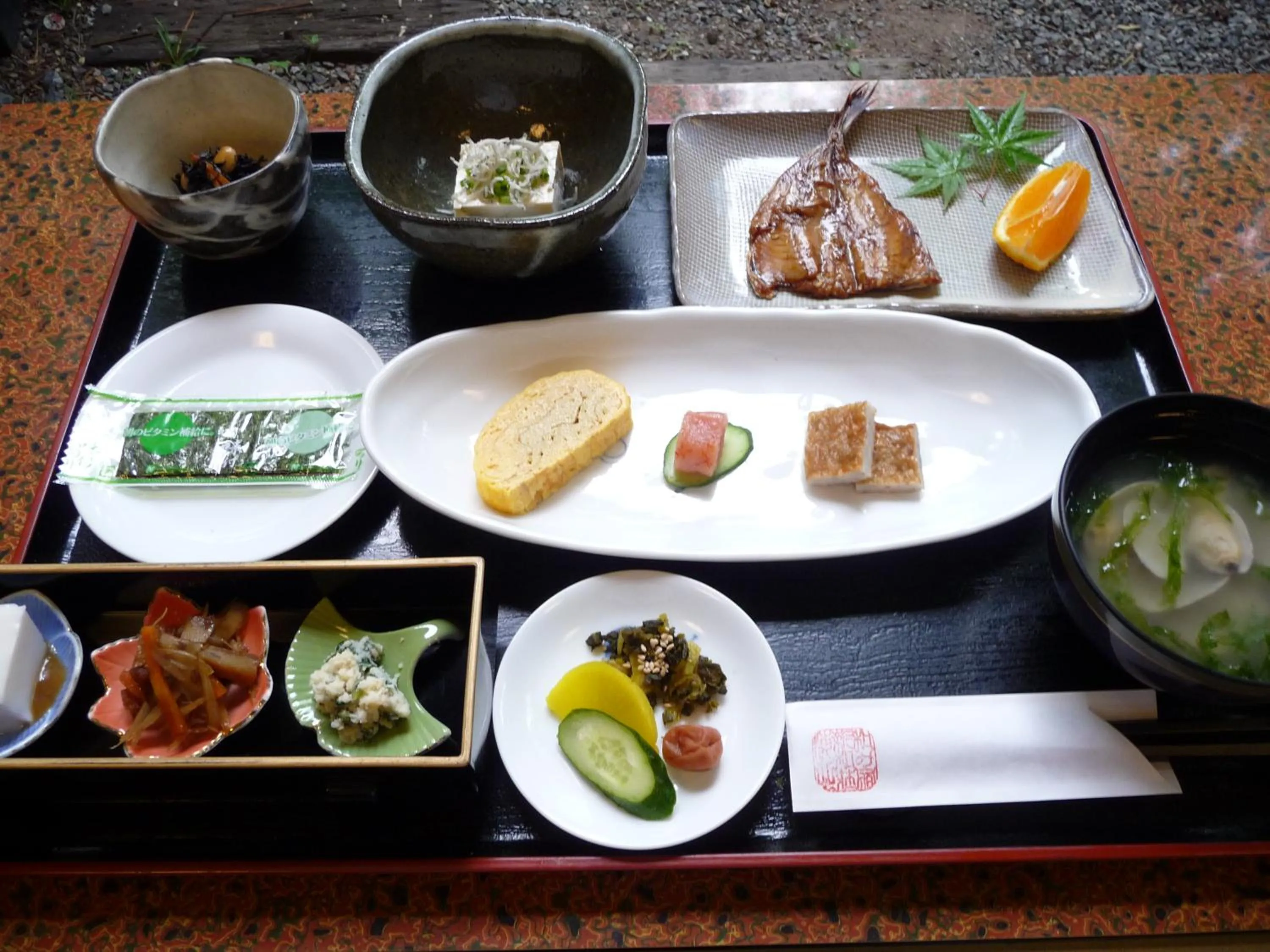 Breakfast in Shinwaso Kaishin