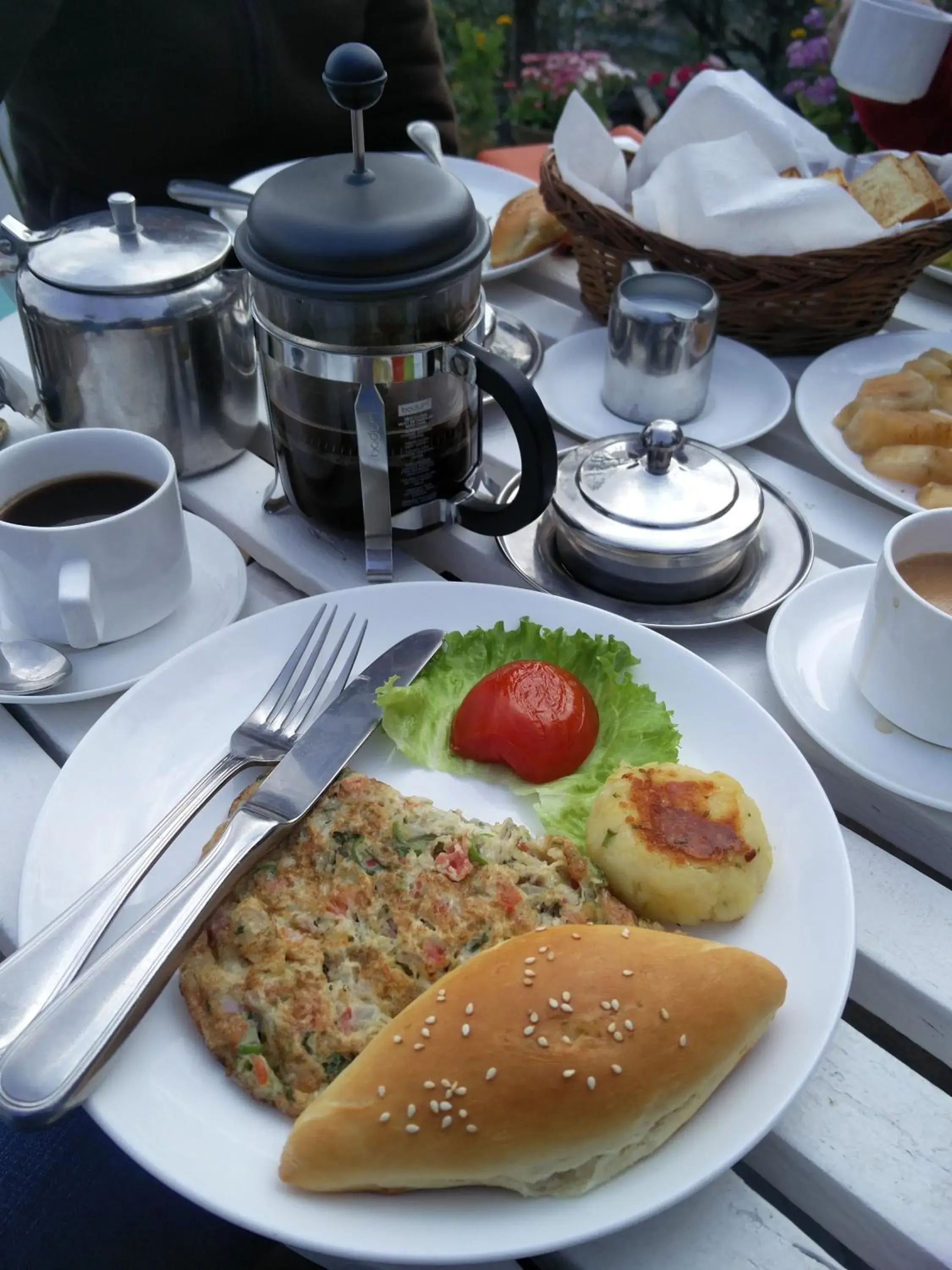 Breakfast in The Fort Resort Breakfast in The Fort Resort