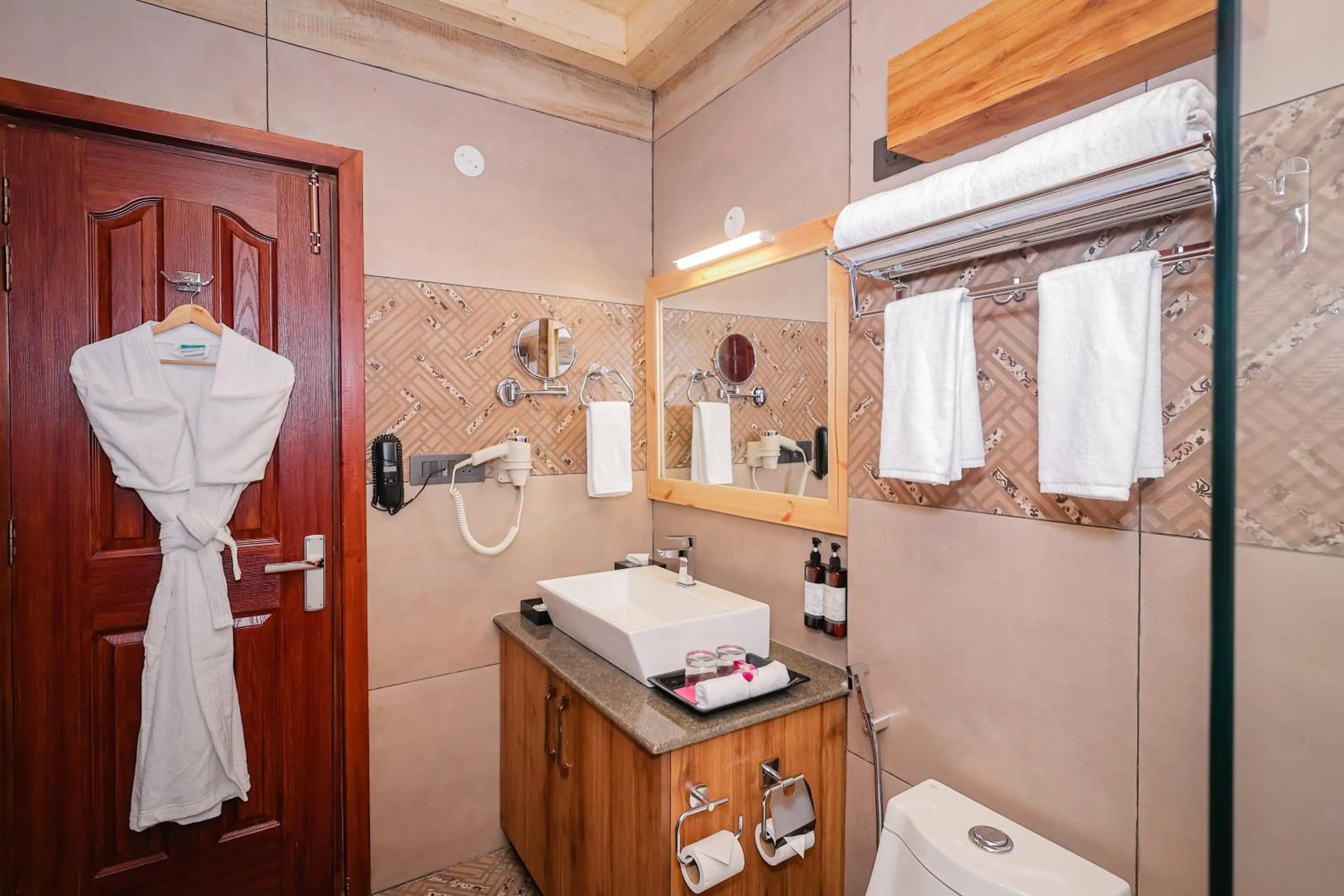 Bathroom in Regenta Resort MARS Valley View Shoghi