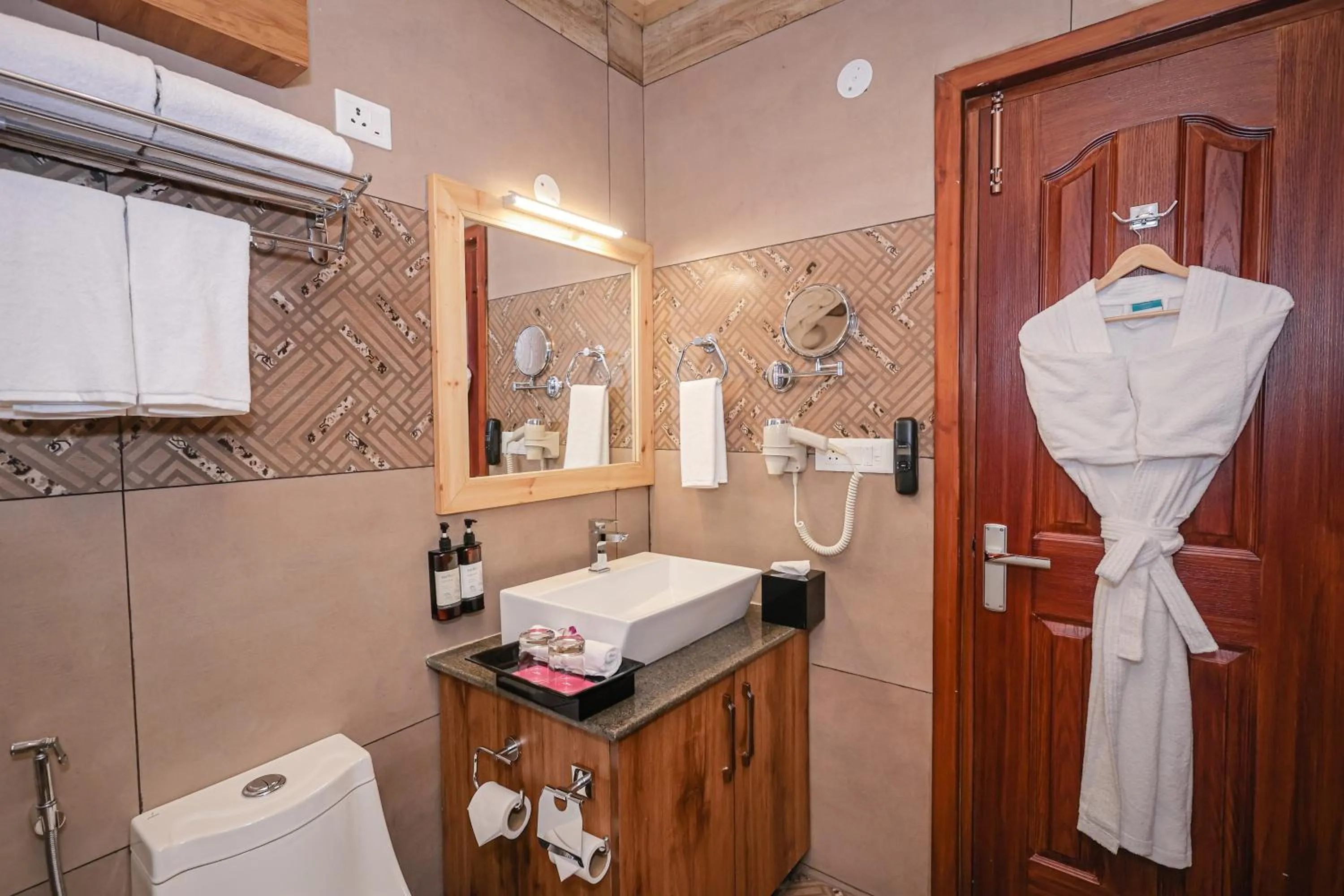 Bathroom in Regenta Resort MARS Valley View Shoghi