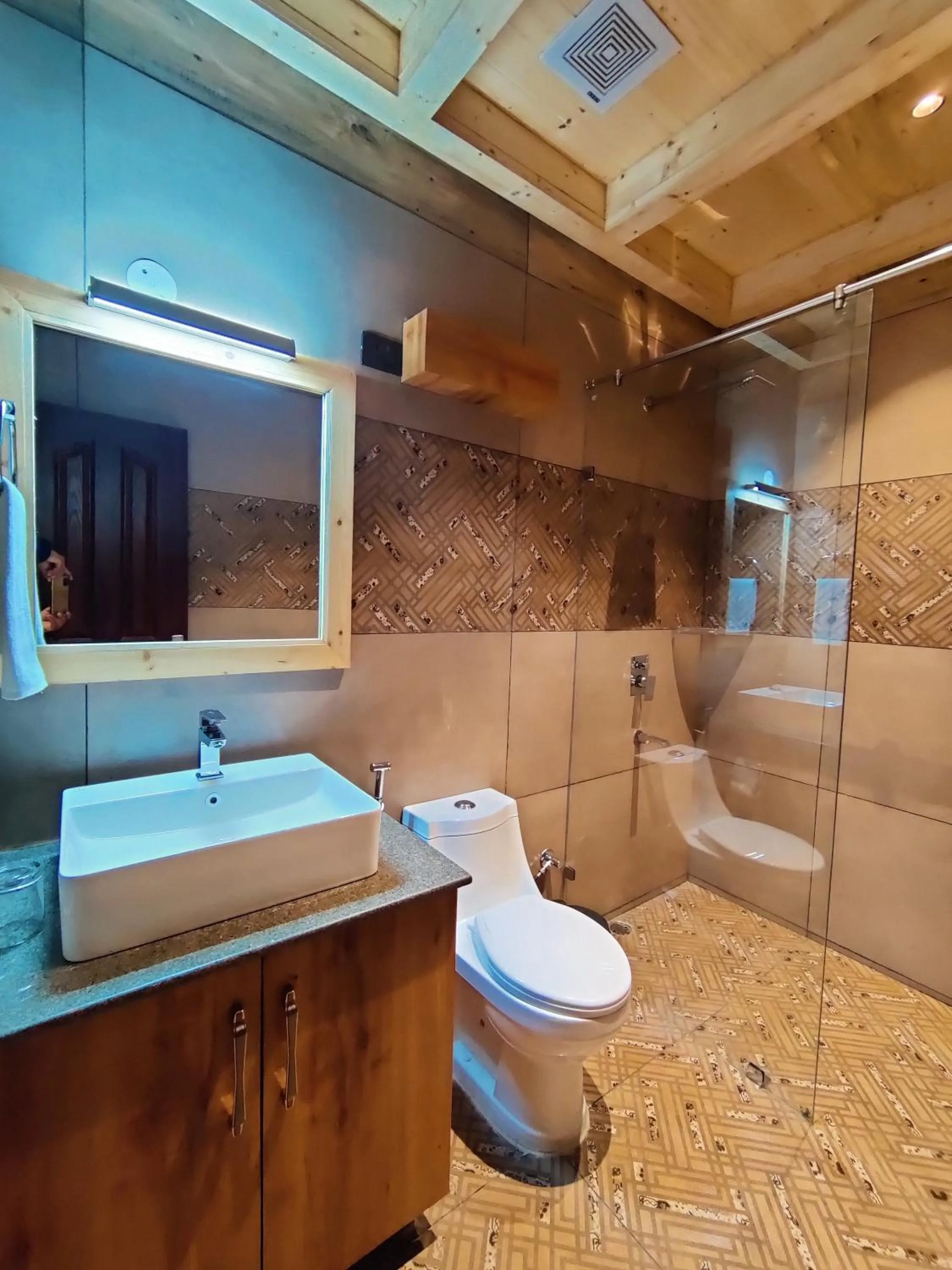 Bathroom in Regenta Resort MARS Valley View Shoghi