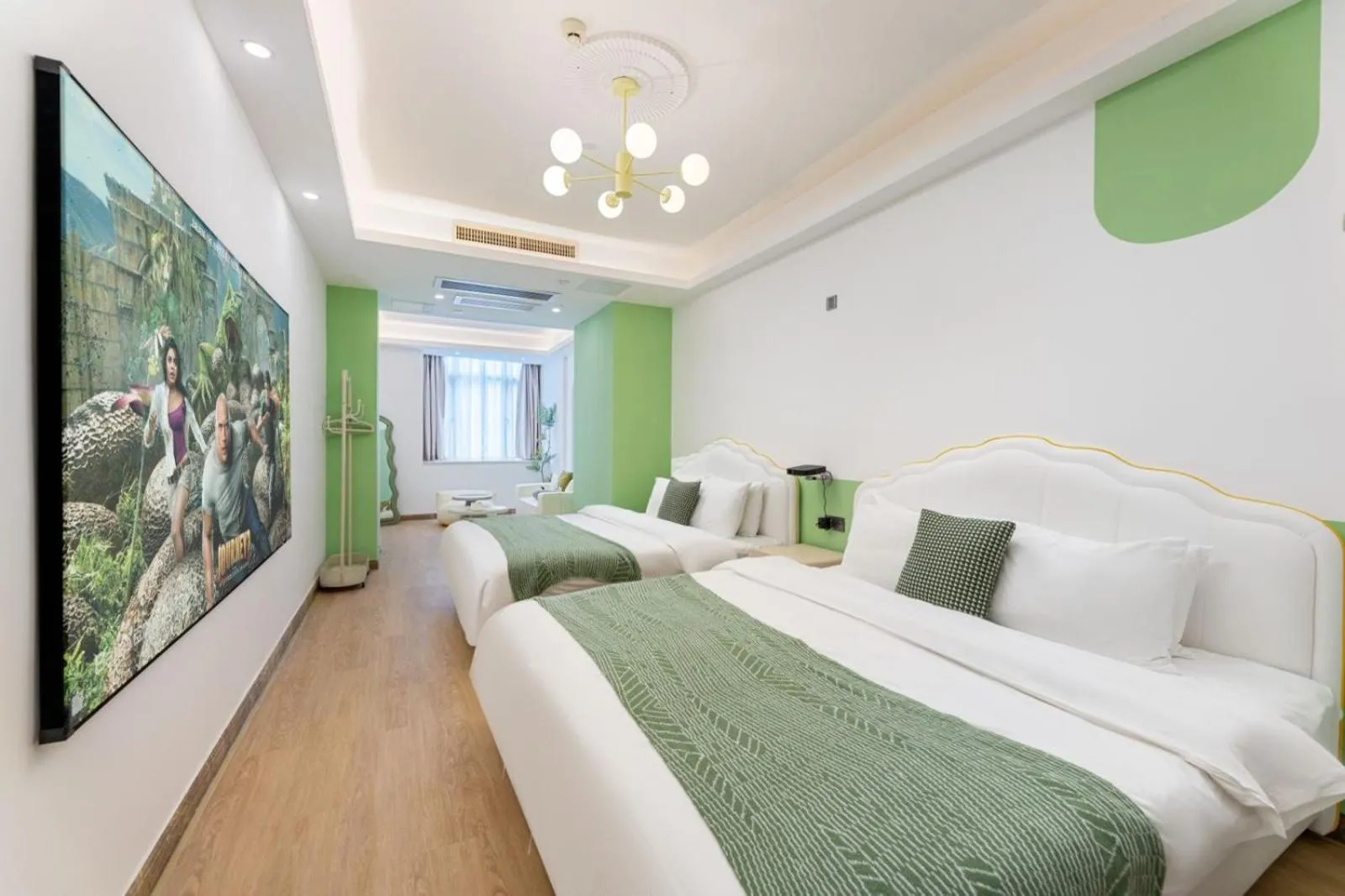 Bed in Guangzhou Seaman Club