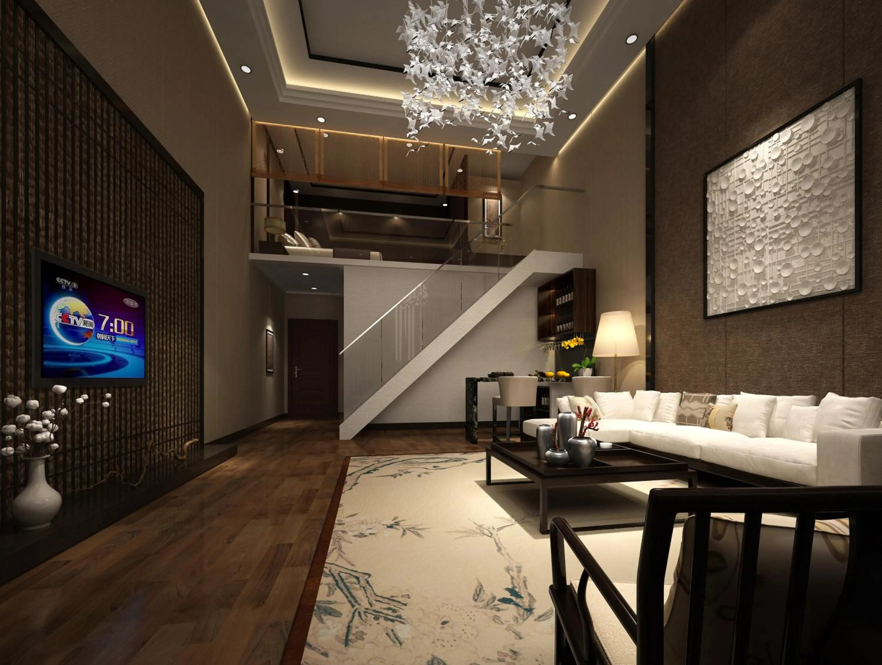 Living room in Guangzhou Seaman Club