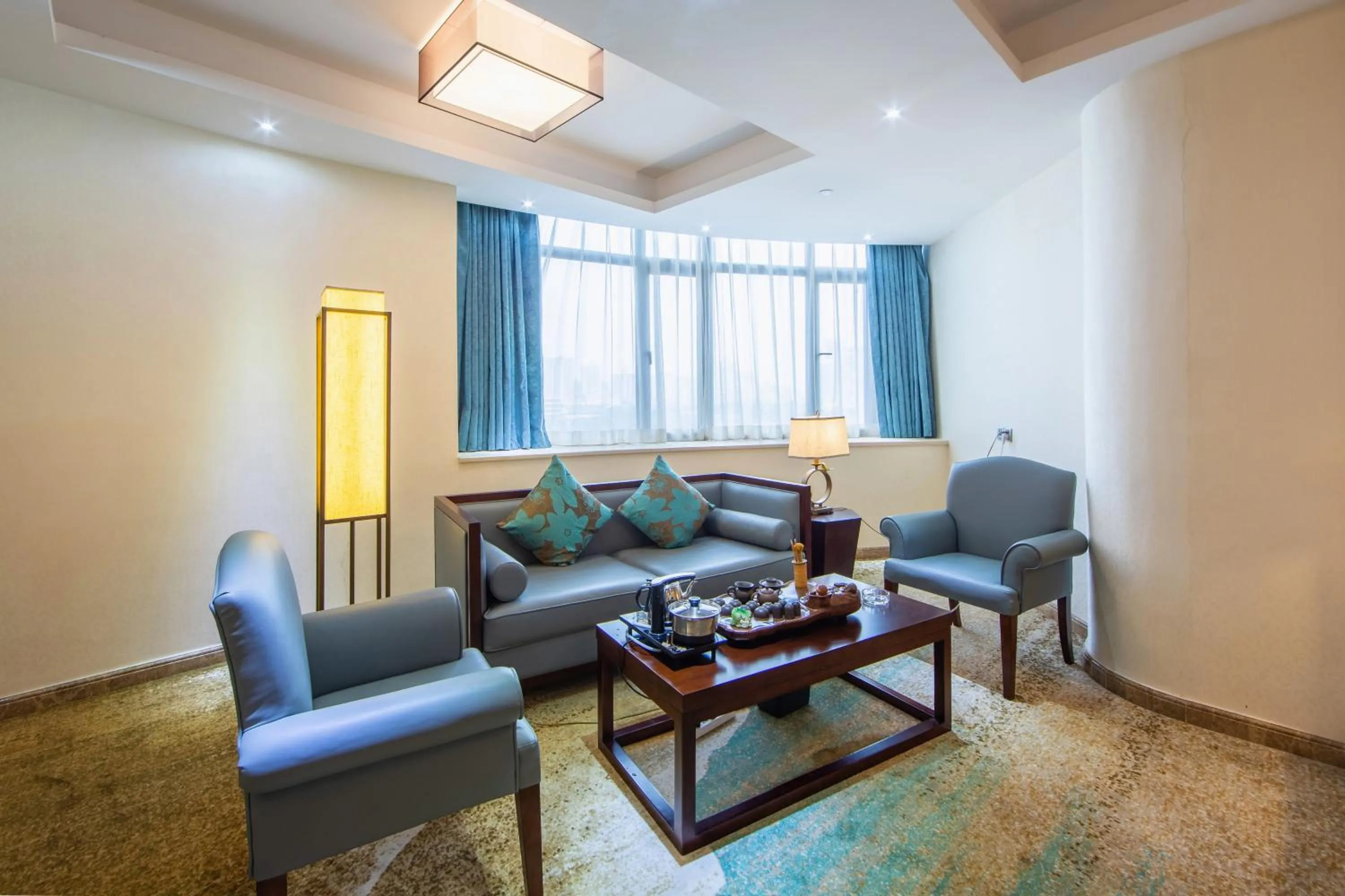 Seating area in Guangzhou Seaman Club