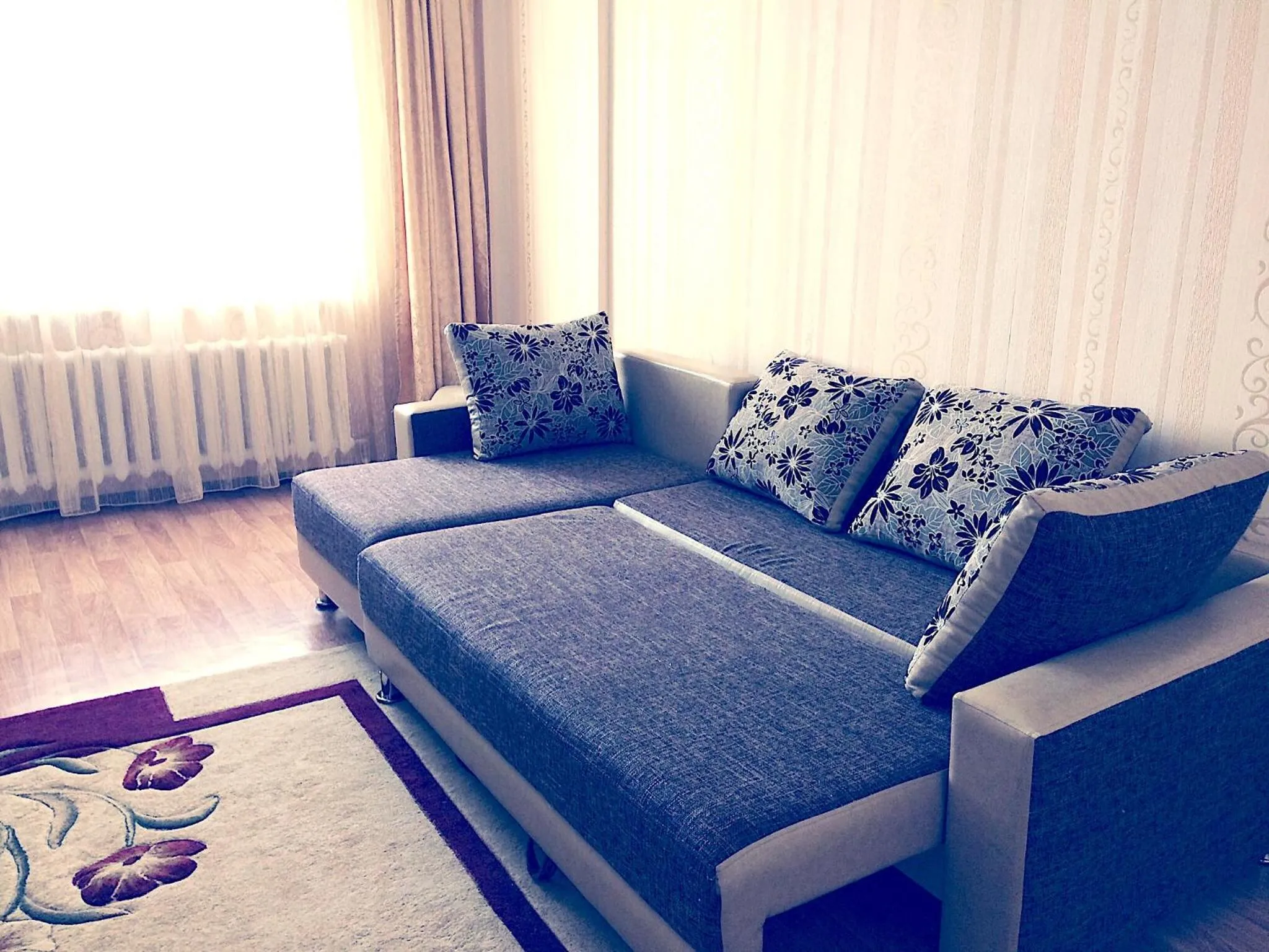 Bed in Apartment on Infinity Astana