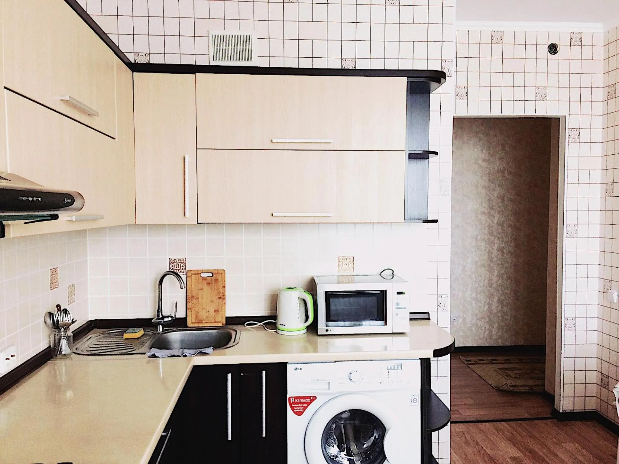 BBQ facilities in Apartment on Infinity Astana