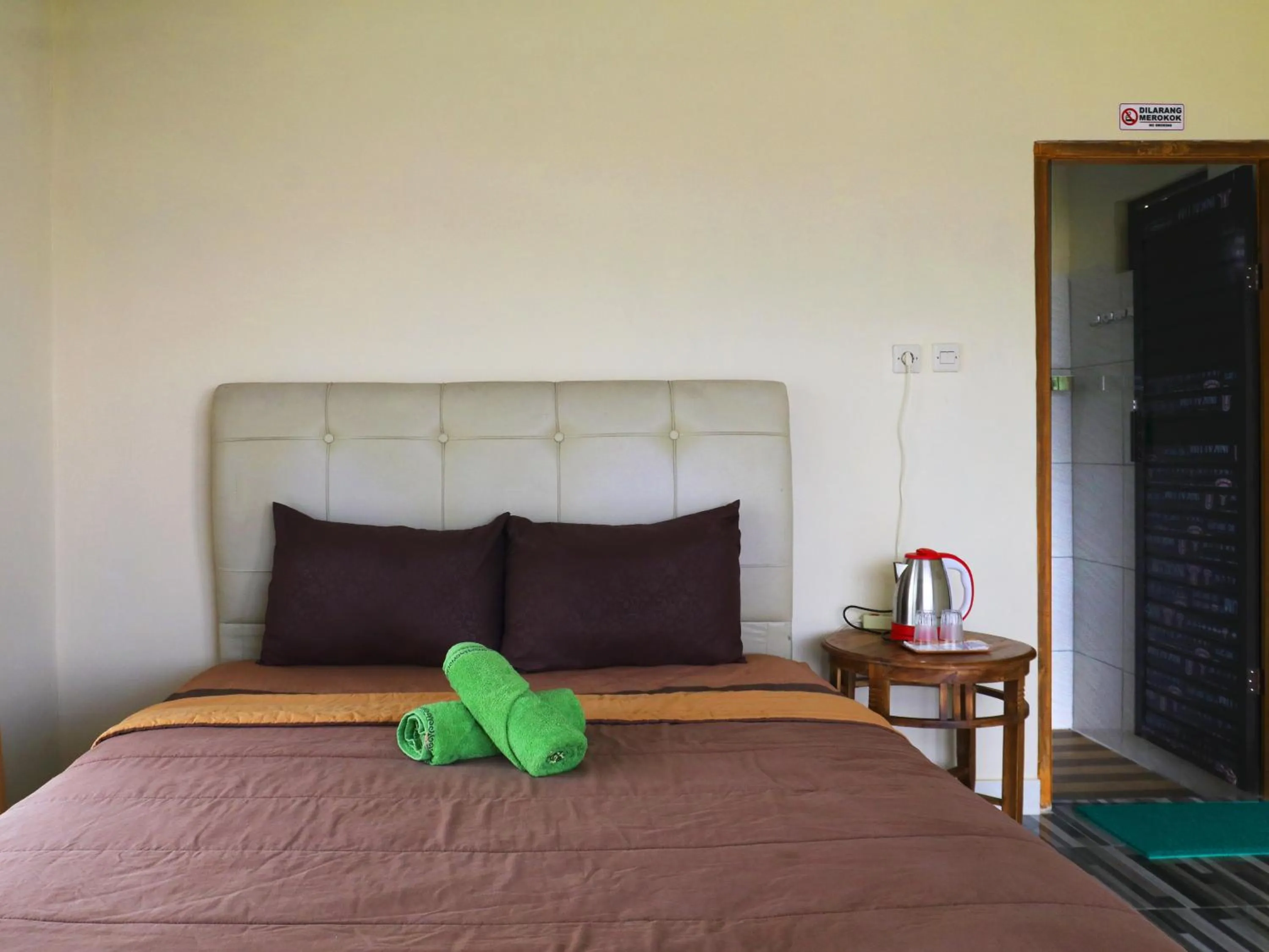Bed in Dajan Buyan Homestay