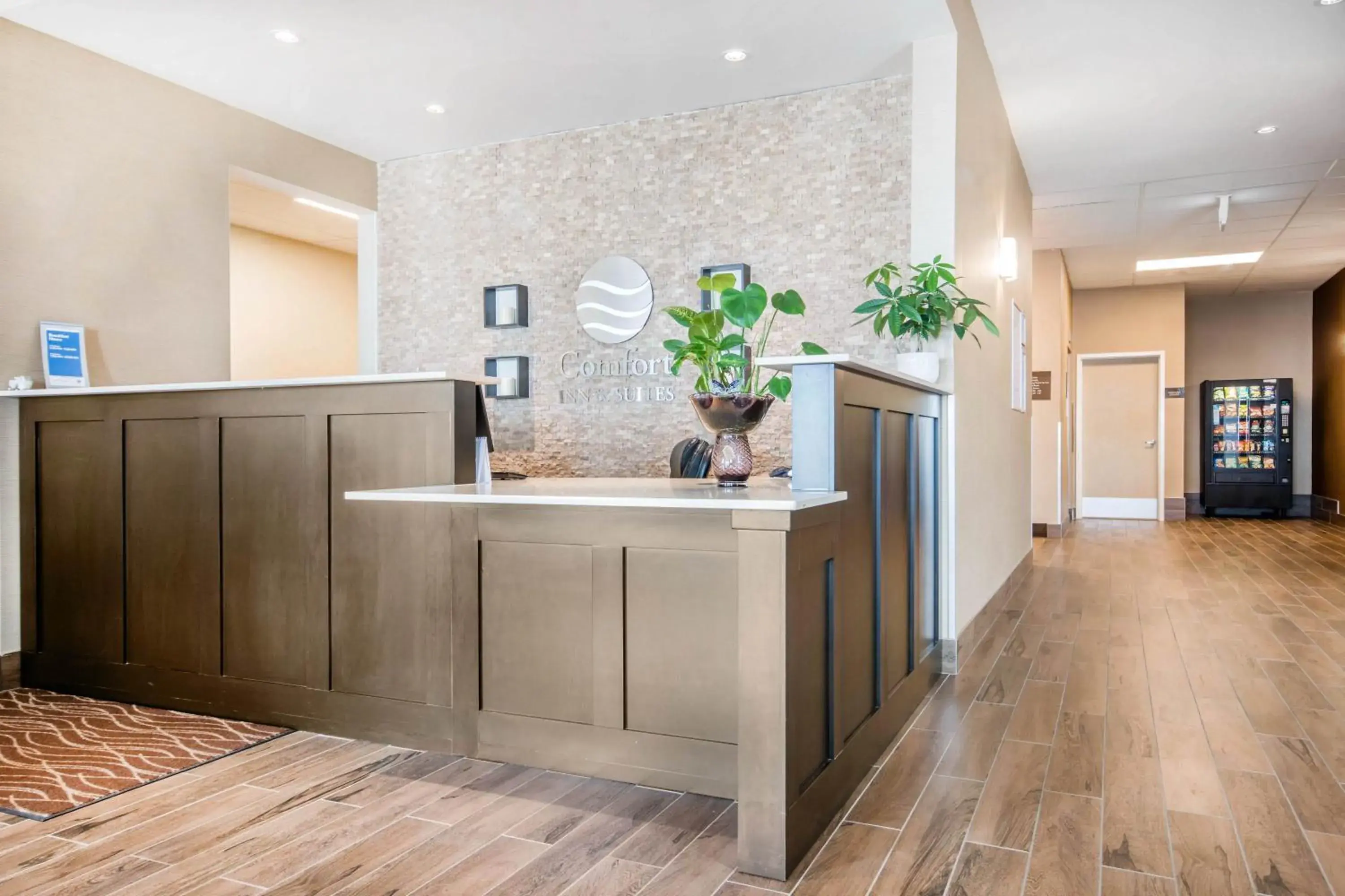 Lobby or reception in Comfort Inn & Suites Merritt Lobby or reception in Comfort Inn & Suites Merritt