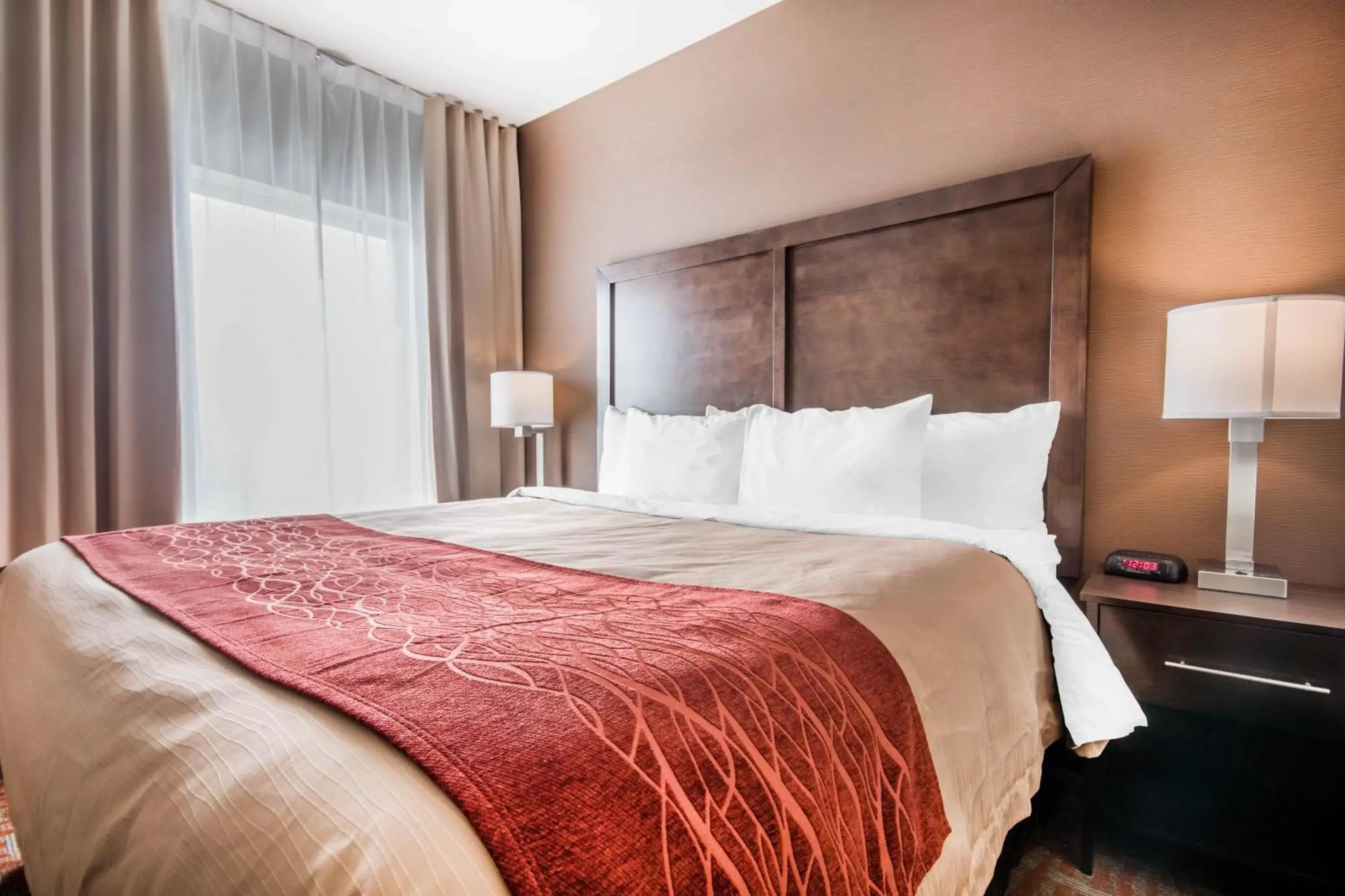 Bedroom in Comfort Inn & Suites Merritt Bedroom in Comfort Inn & Suites Merritt