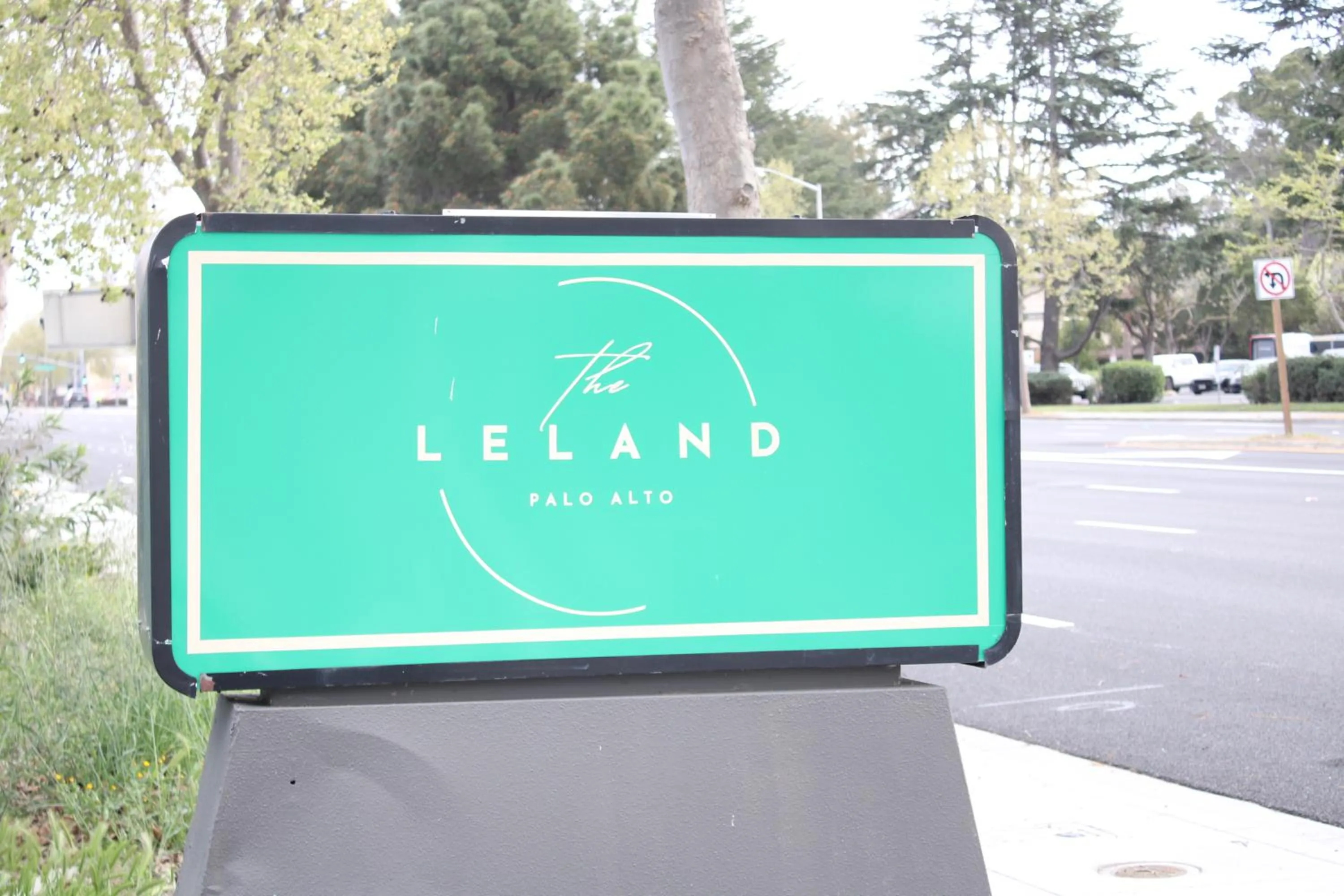 Property logo or sign in Leland Hotel Palo Alto