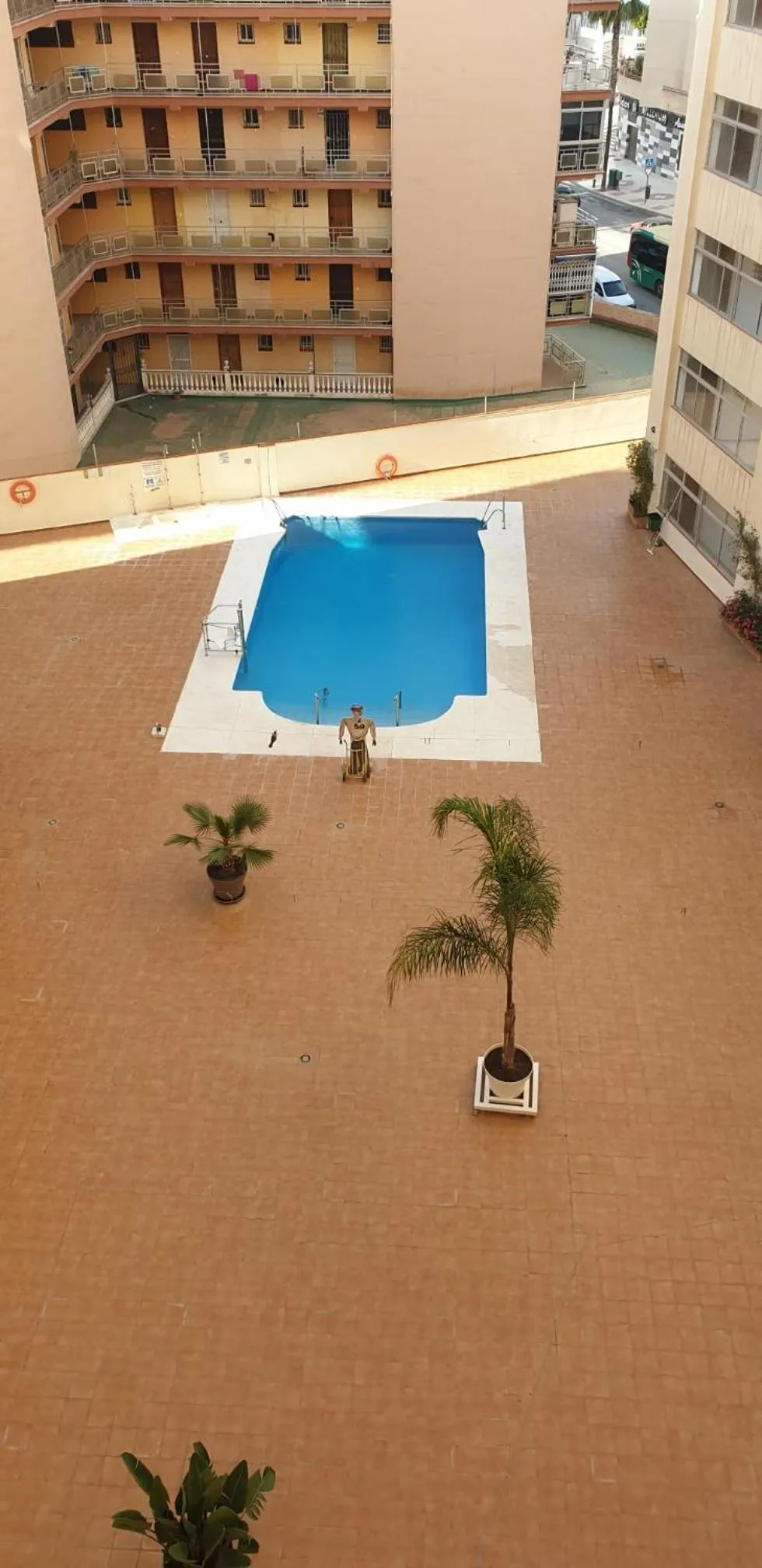 Pool view in Apartamento Rulosol 1