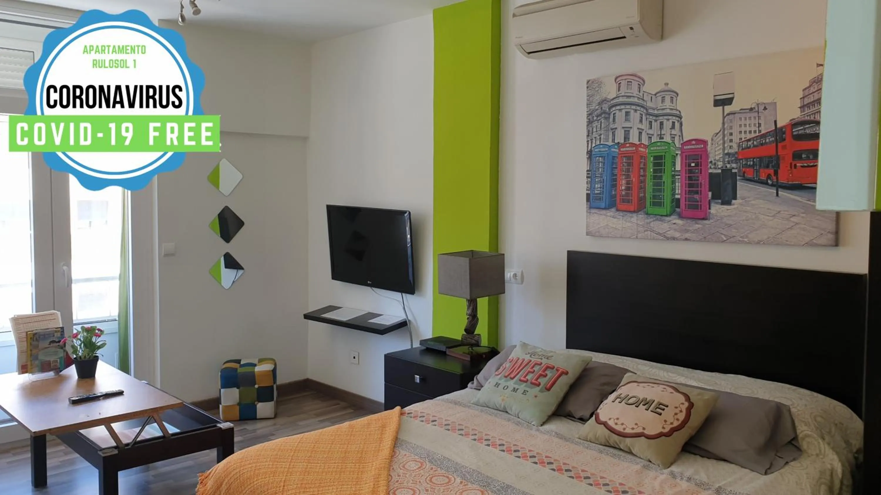 Logo/Certificate/Sign, Bed in Apartamento Rulosol 1