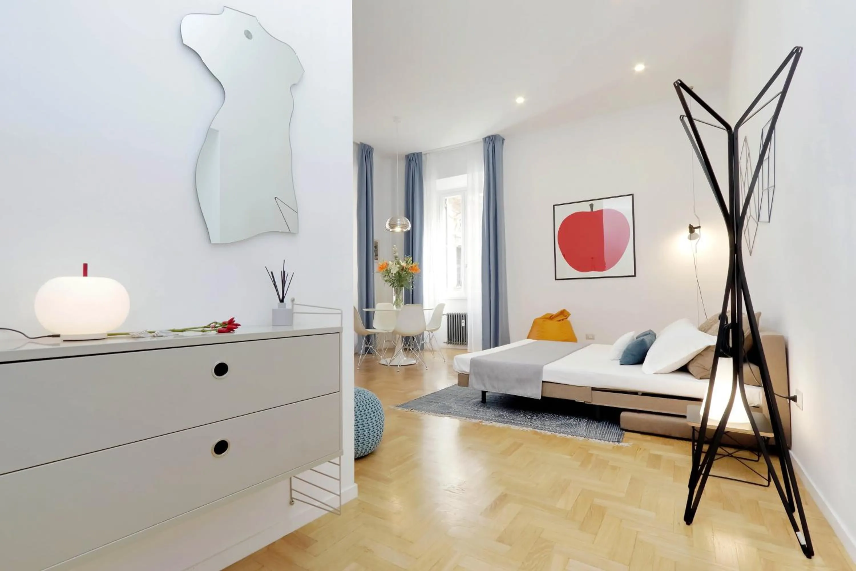 Bed in Propaganda Suites