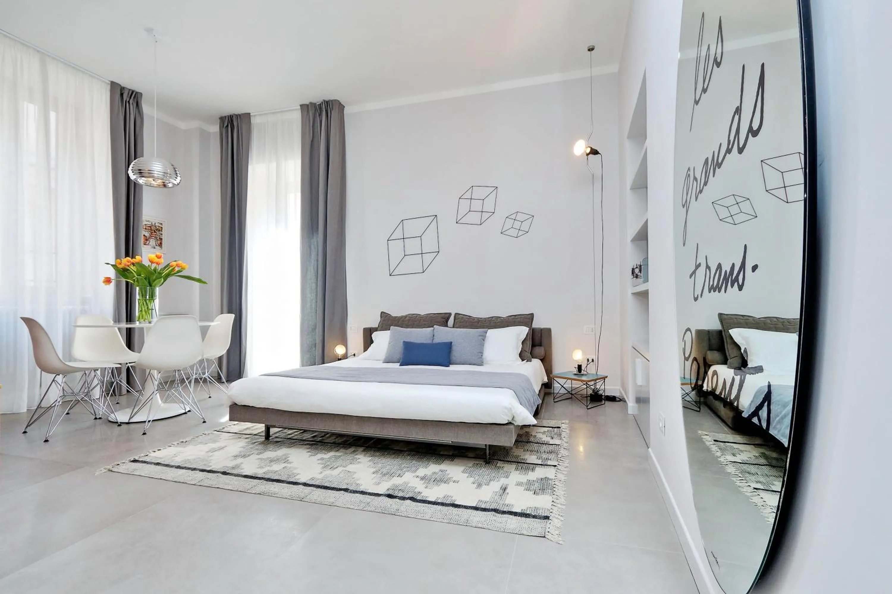 Bed in Propaganda Suites