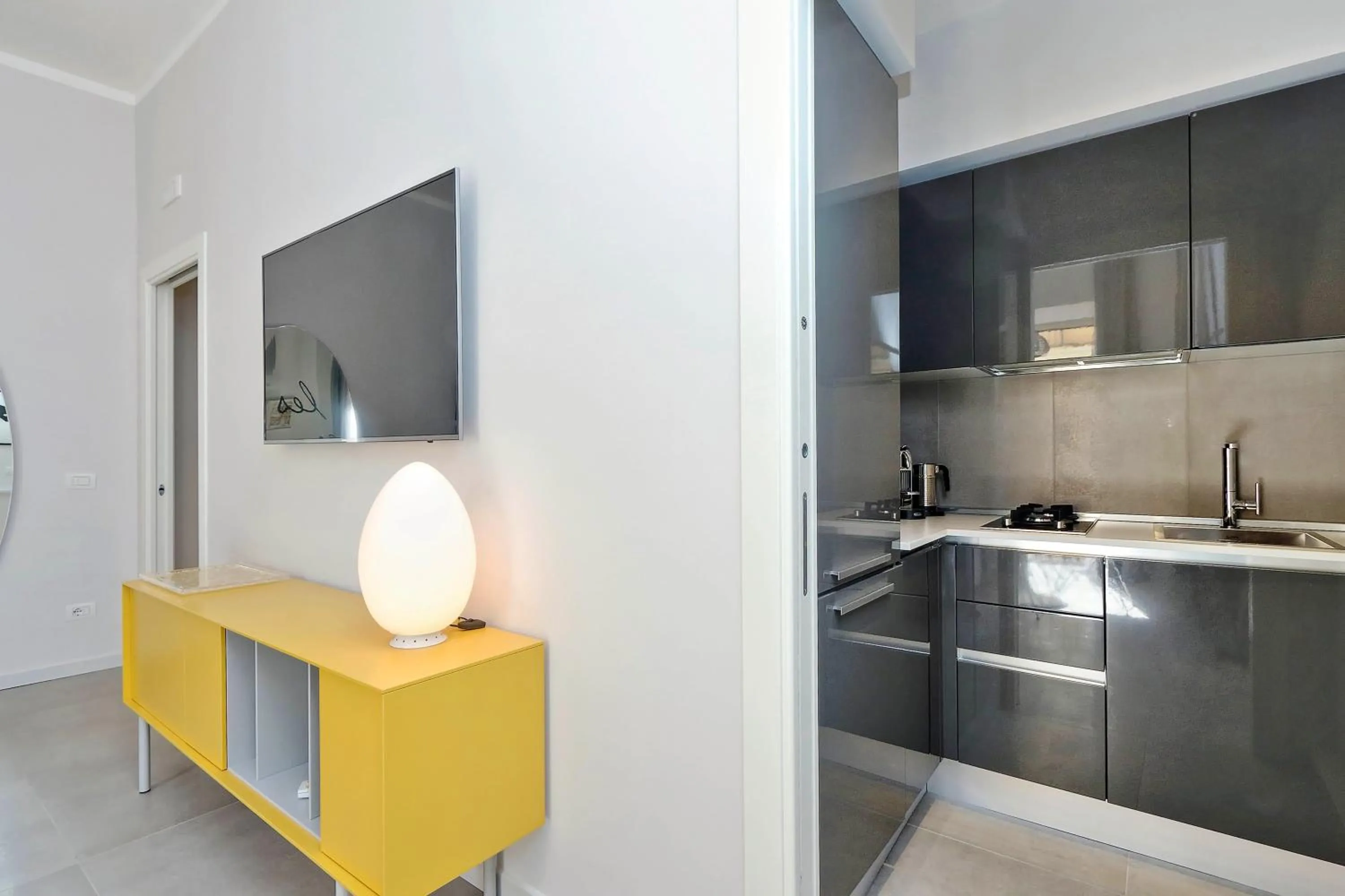 Kitchen or kitchenette in Propaganda Suites