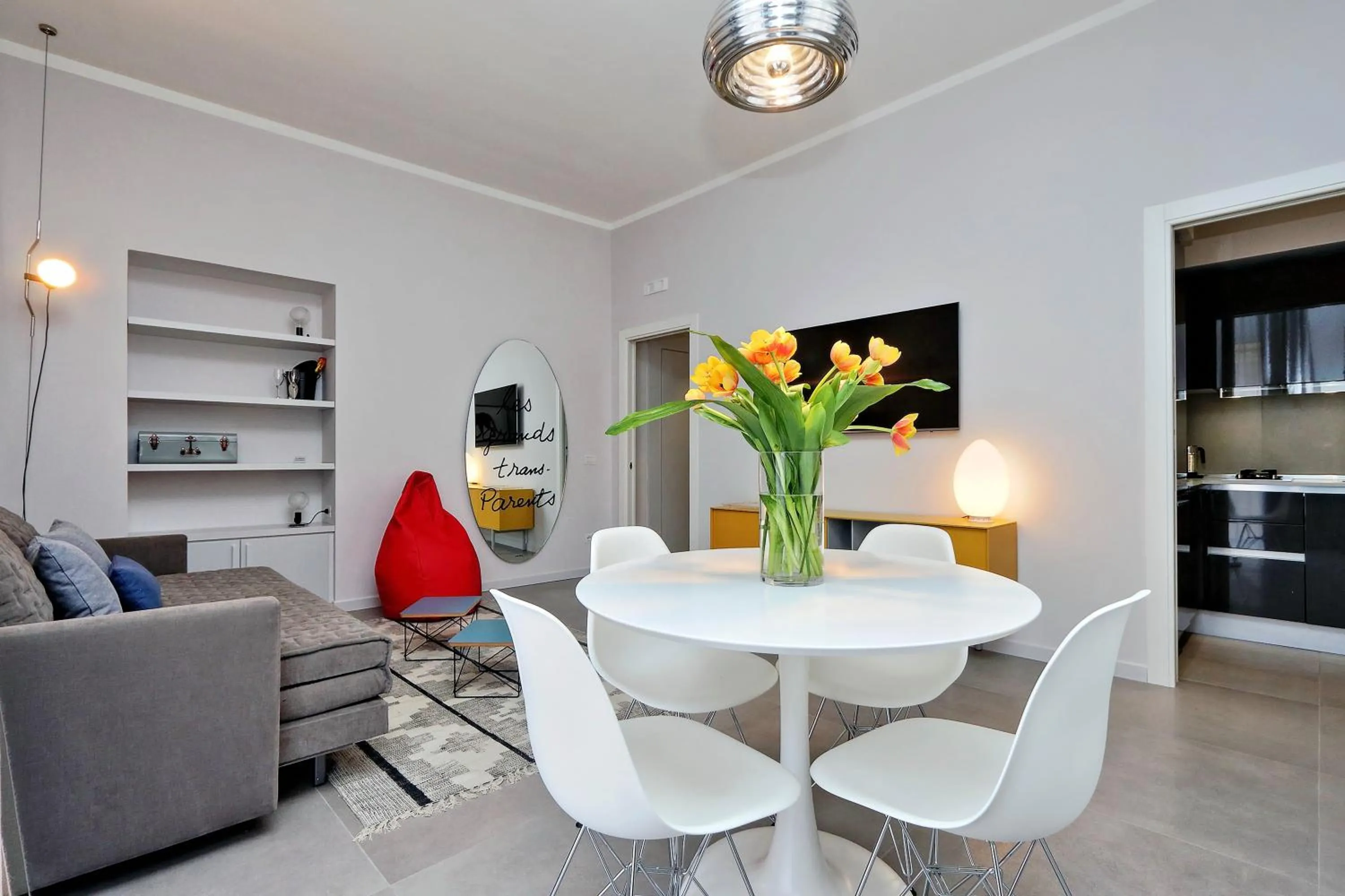 Living room in Propaganda Suites