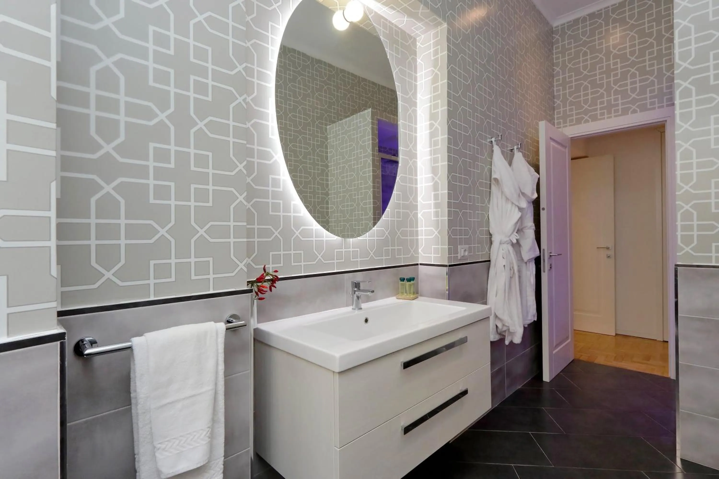 Bathroom in Propaganda Suites