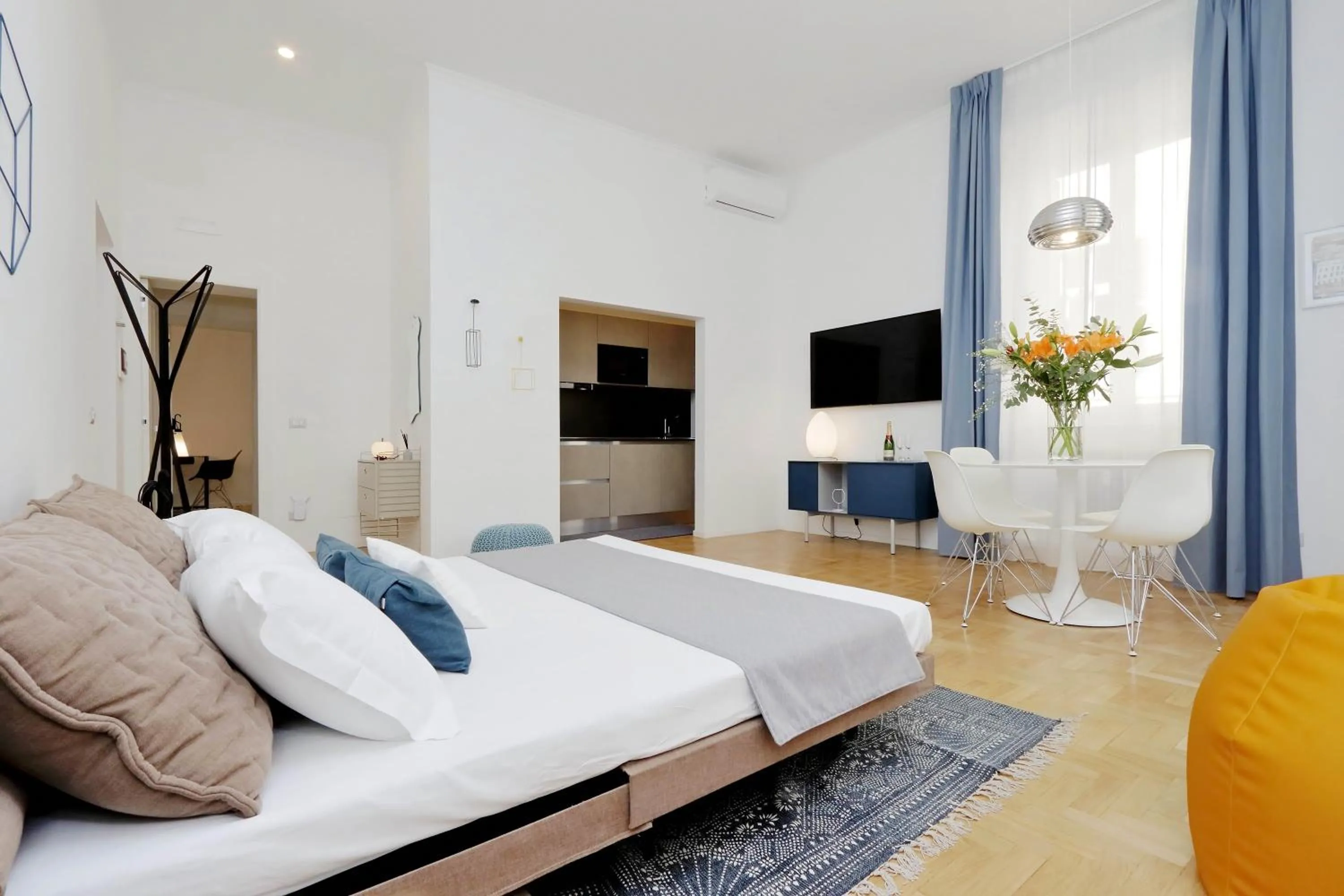 Bed in Propaganda Suites