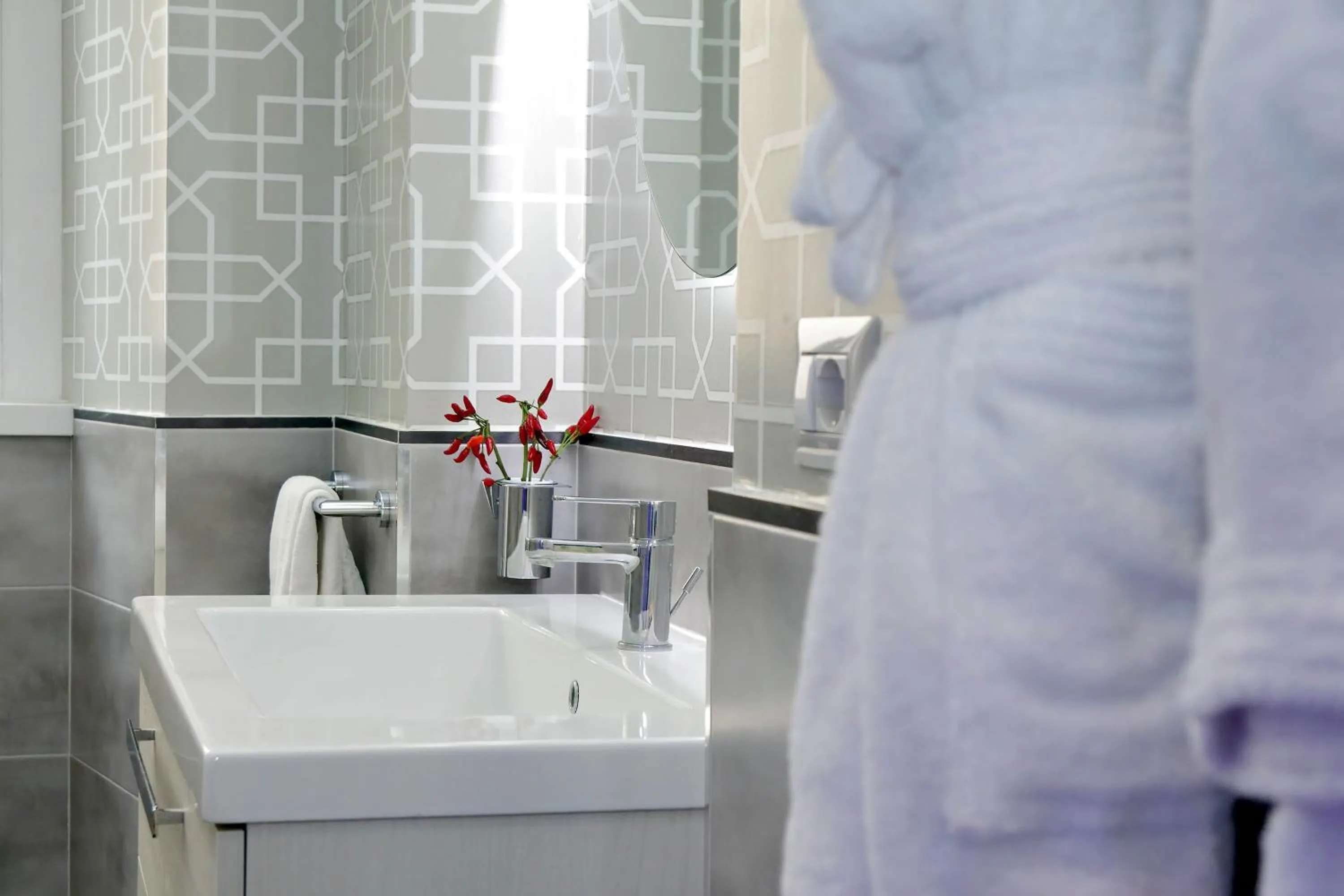 Bathroom in Propaganda Suites