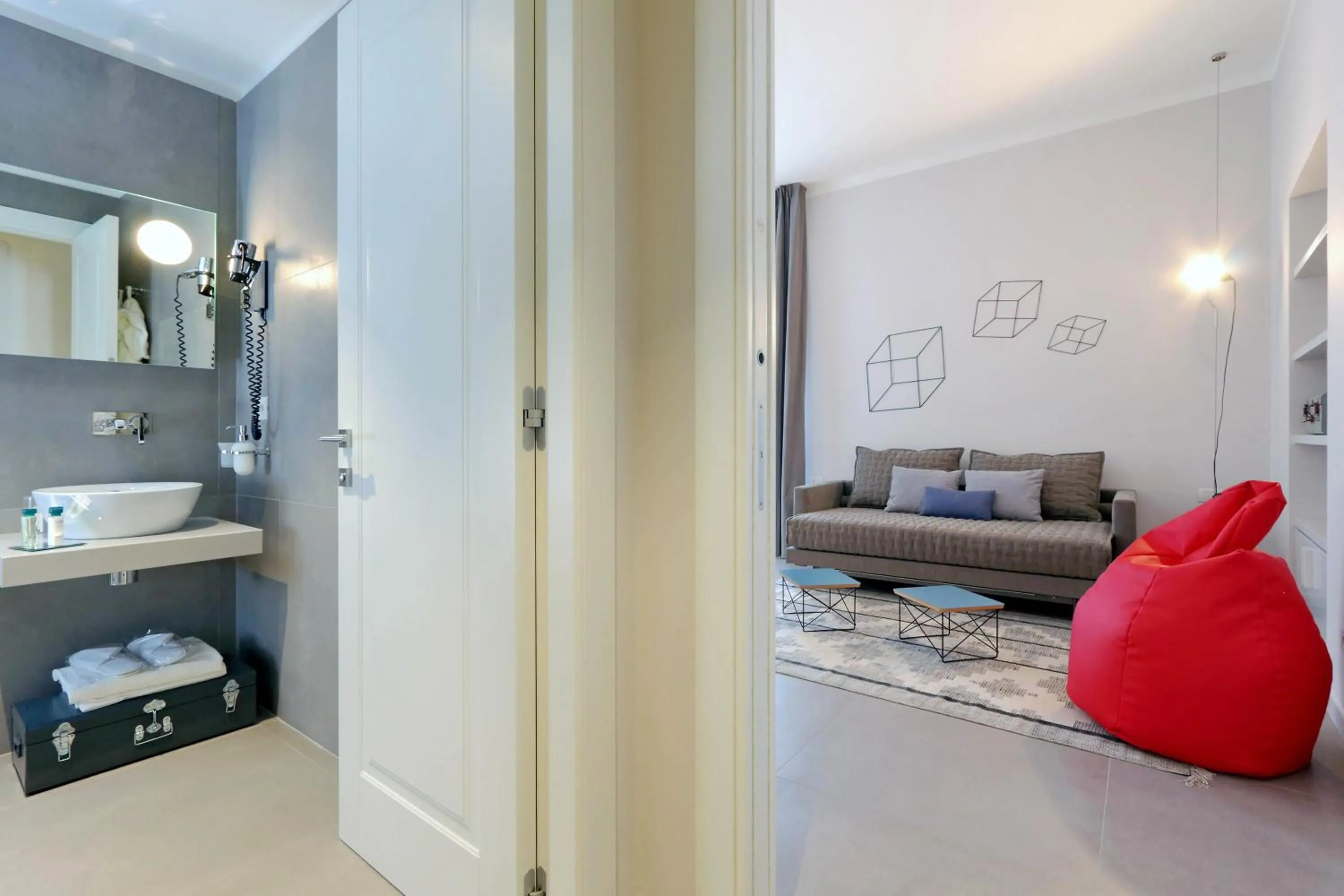 Bathroom in Propaganda Suites