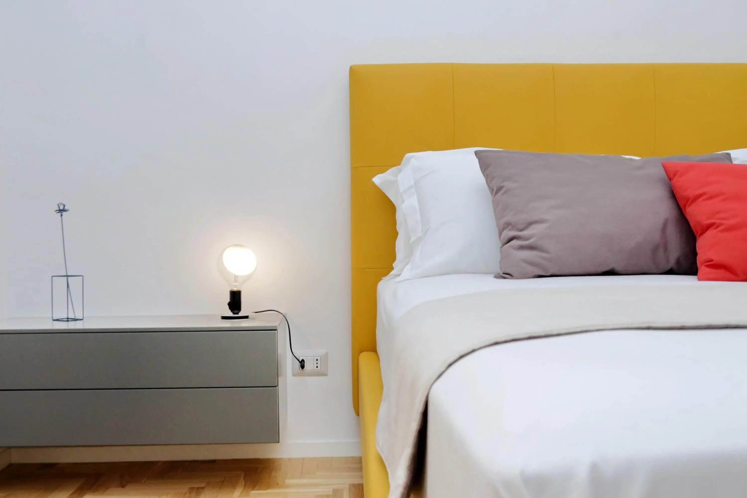 Decorative detail, Bed in Propaganda Suites