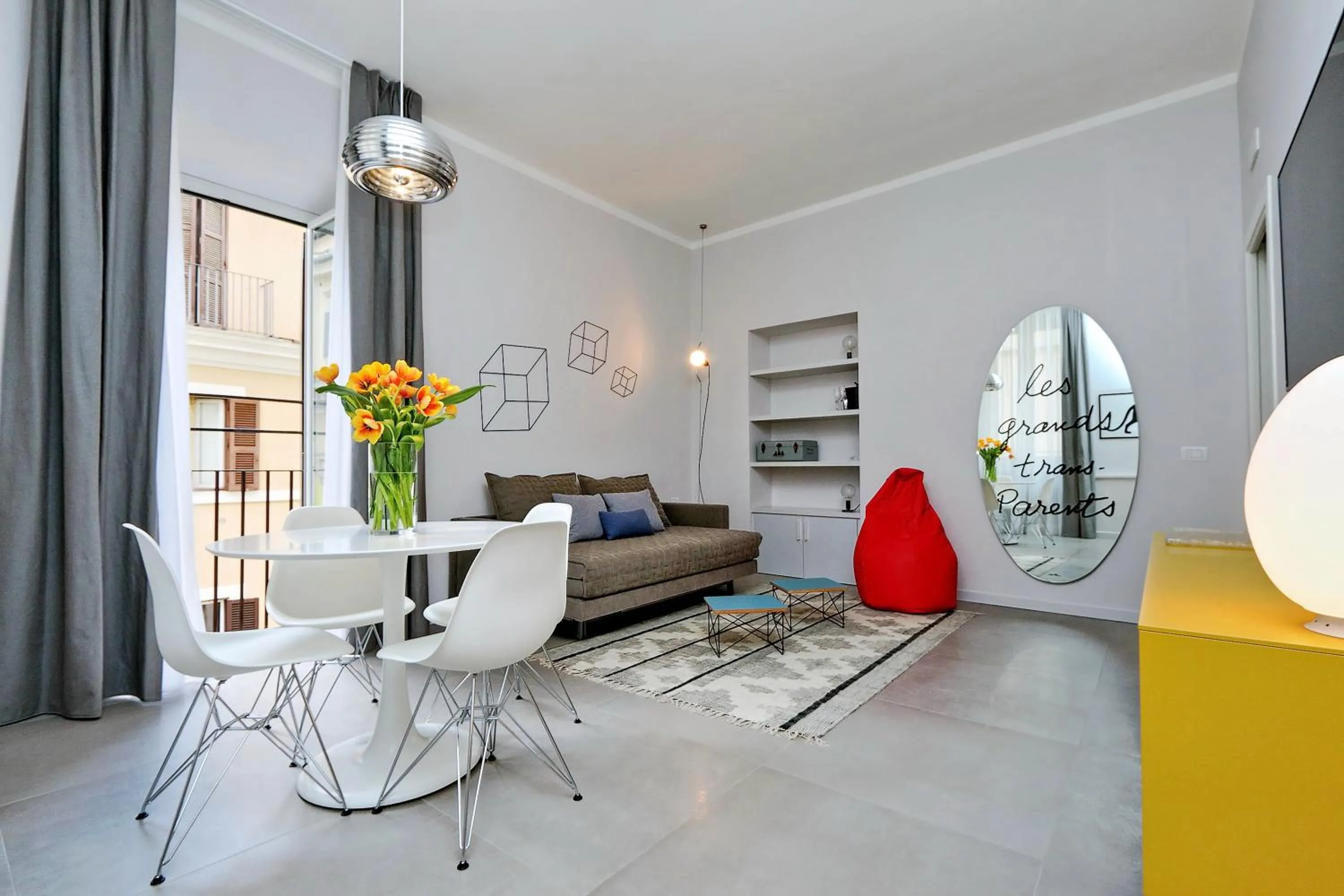 Living room in Propaganda Suites