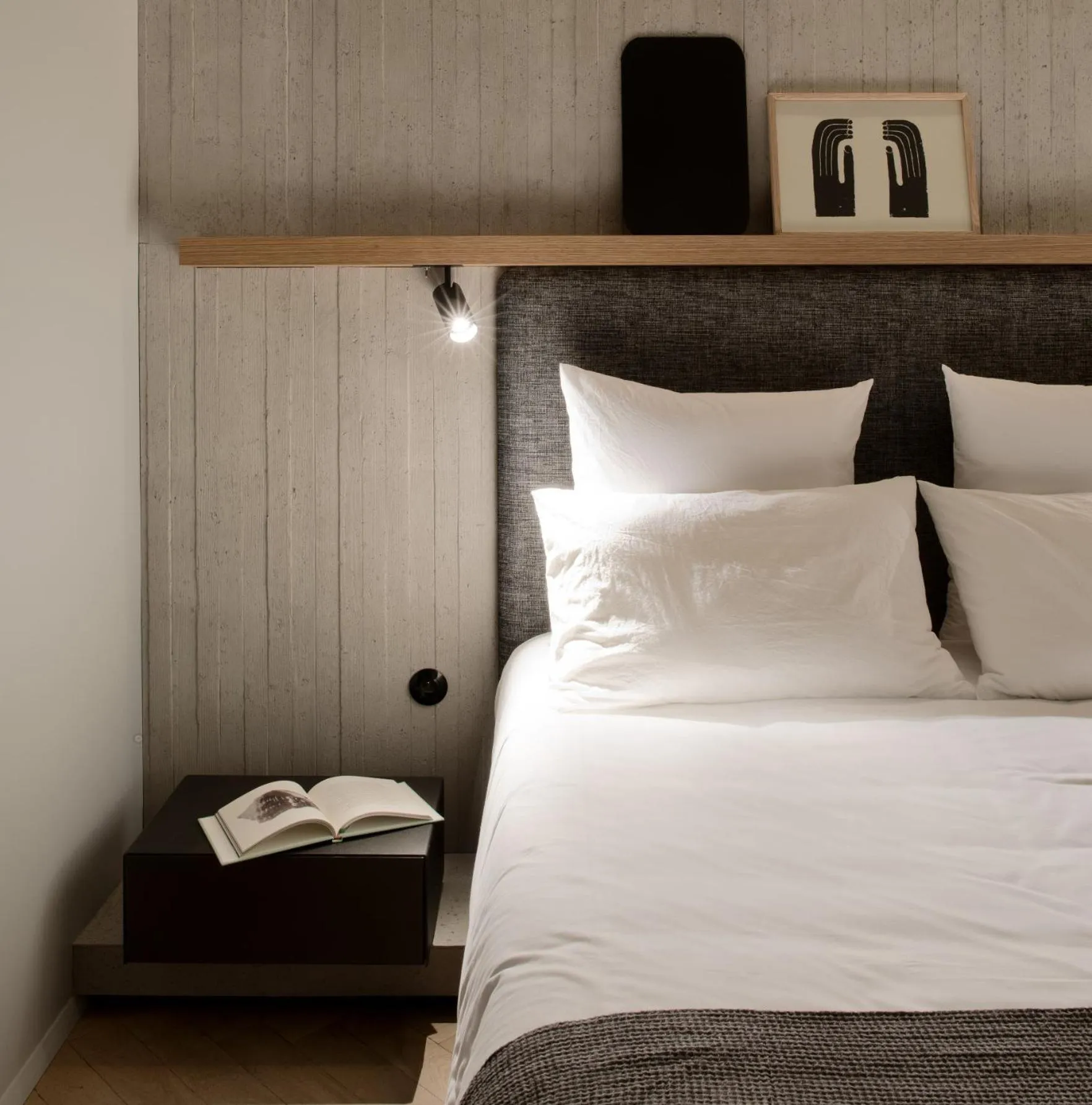 Bed in Hôtel National Des Arts et Métiers