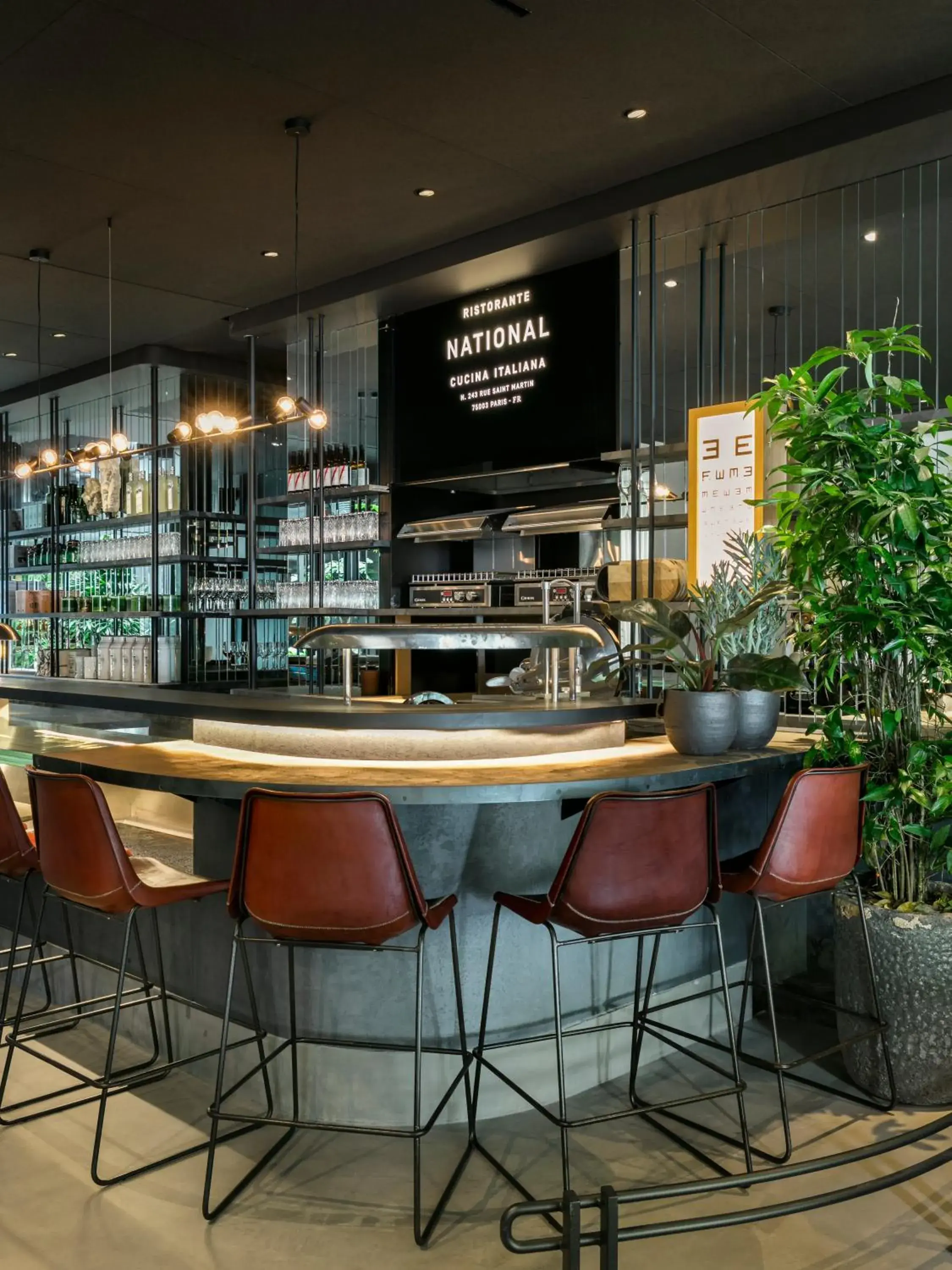 Lounge or bar in Hôtel National Des Arts et Métiers Lounge or bar in Hôtel National Des Arts et Métiers