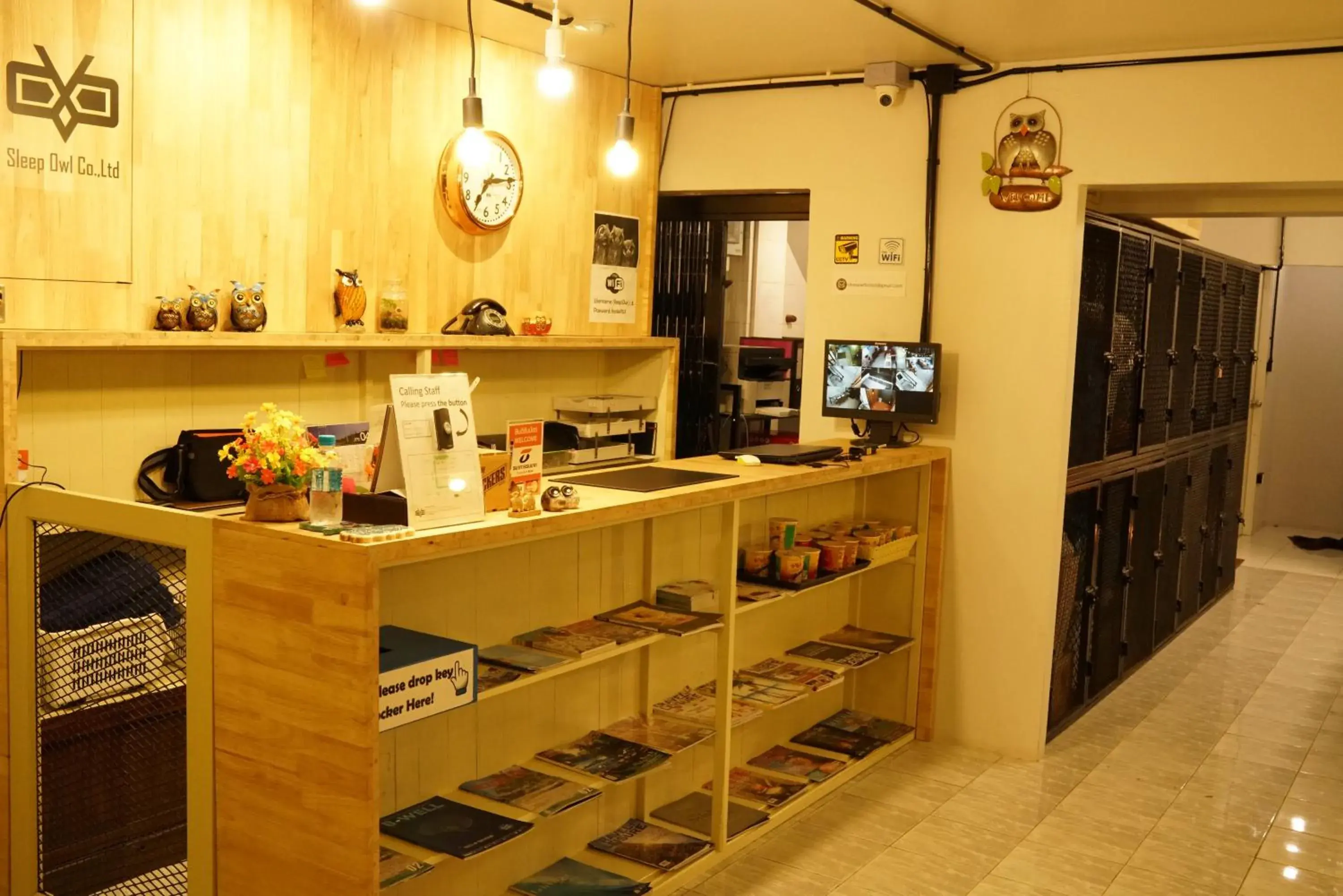 Lobby or reception in Sleep Owl Hostel Lobby or reception in Sleep Owl Hostel