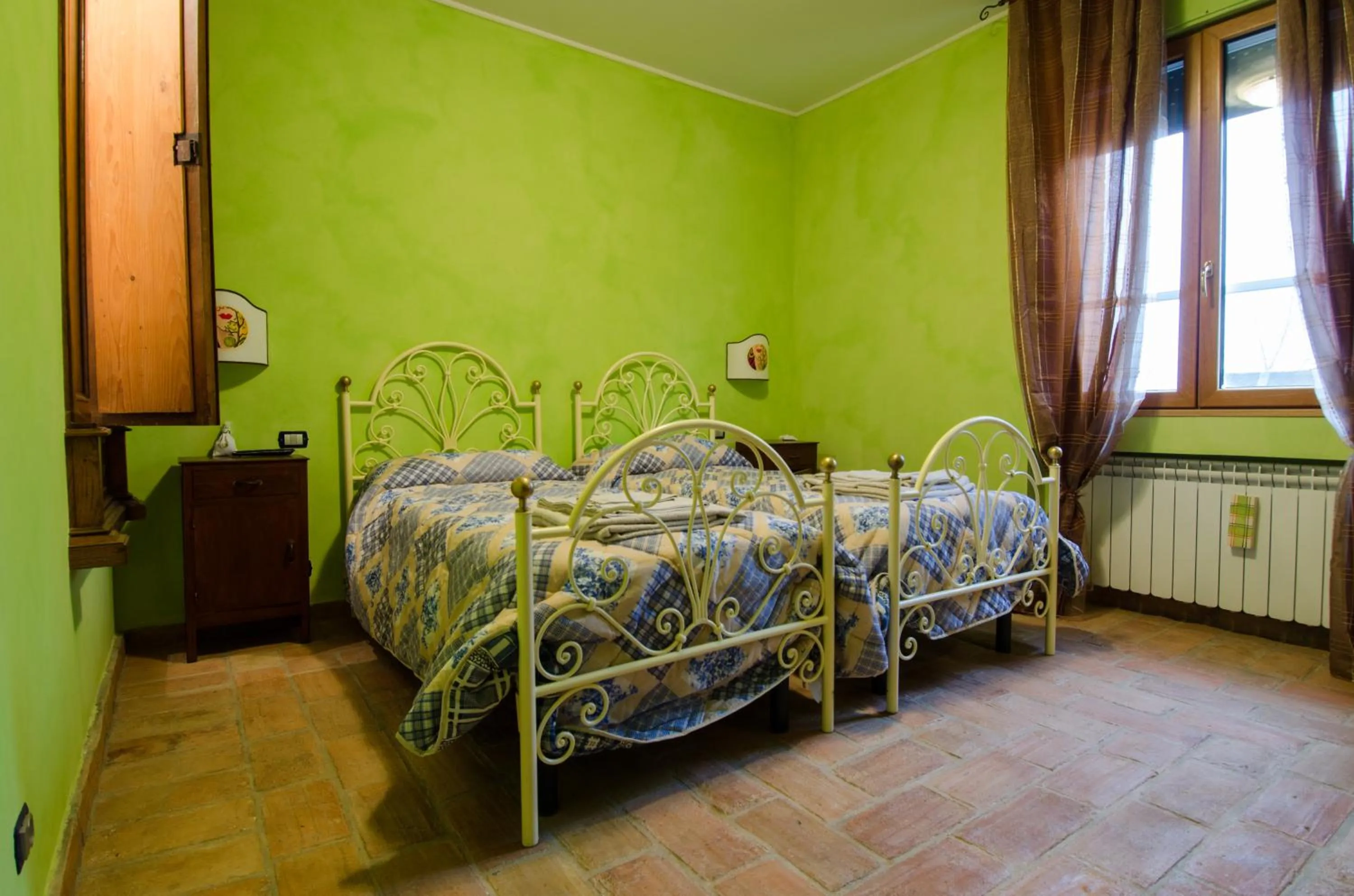 Bed in La Meridiana