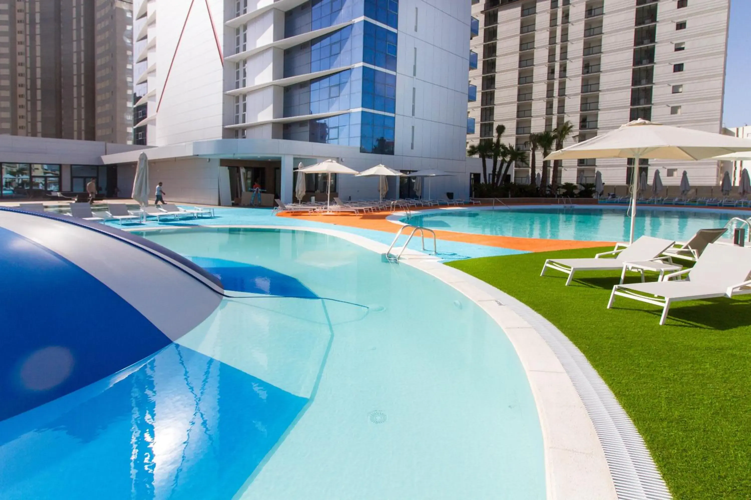 Pool view in ESTIMAR Calpe Suitopia Pool view in ESTIMAR Calpe Suitopia