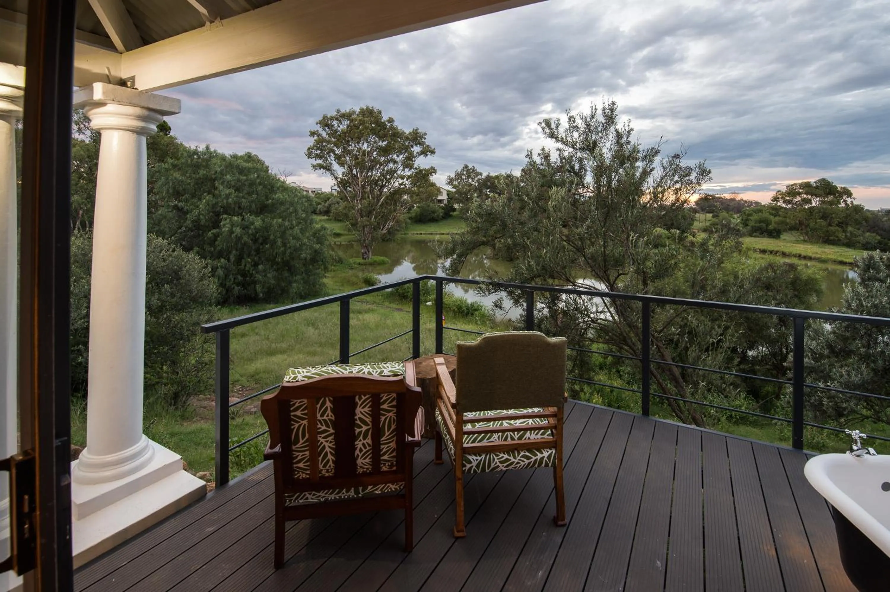 Lake view in The Royal Fischer Hotel