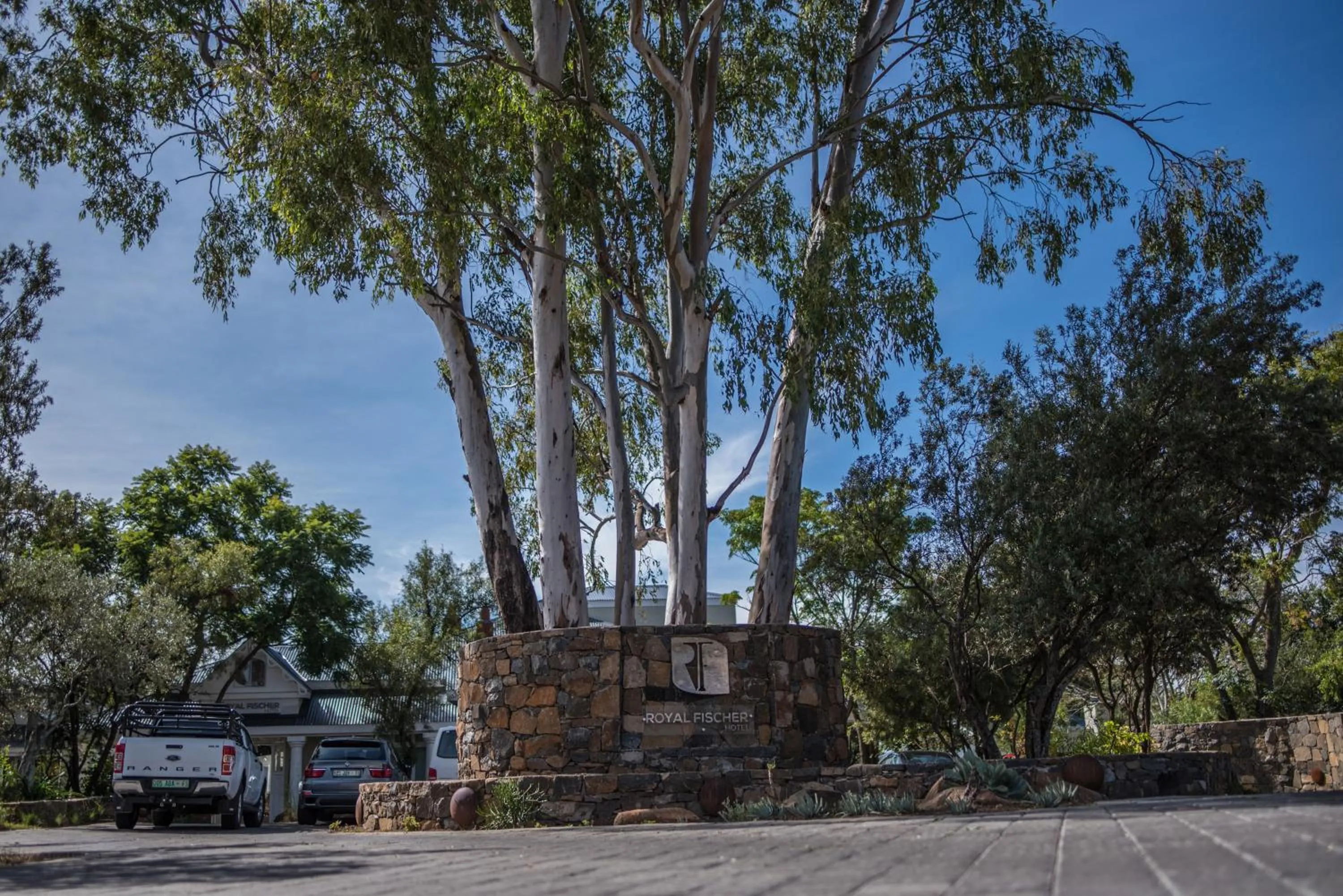 Facade/entrance in The Royal Fischer Hotel