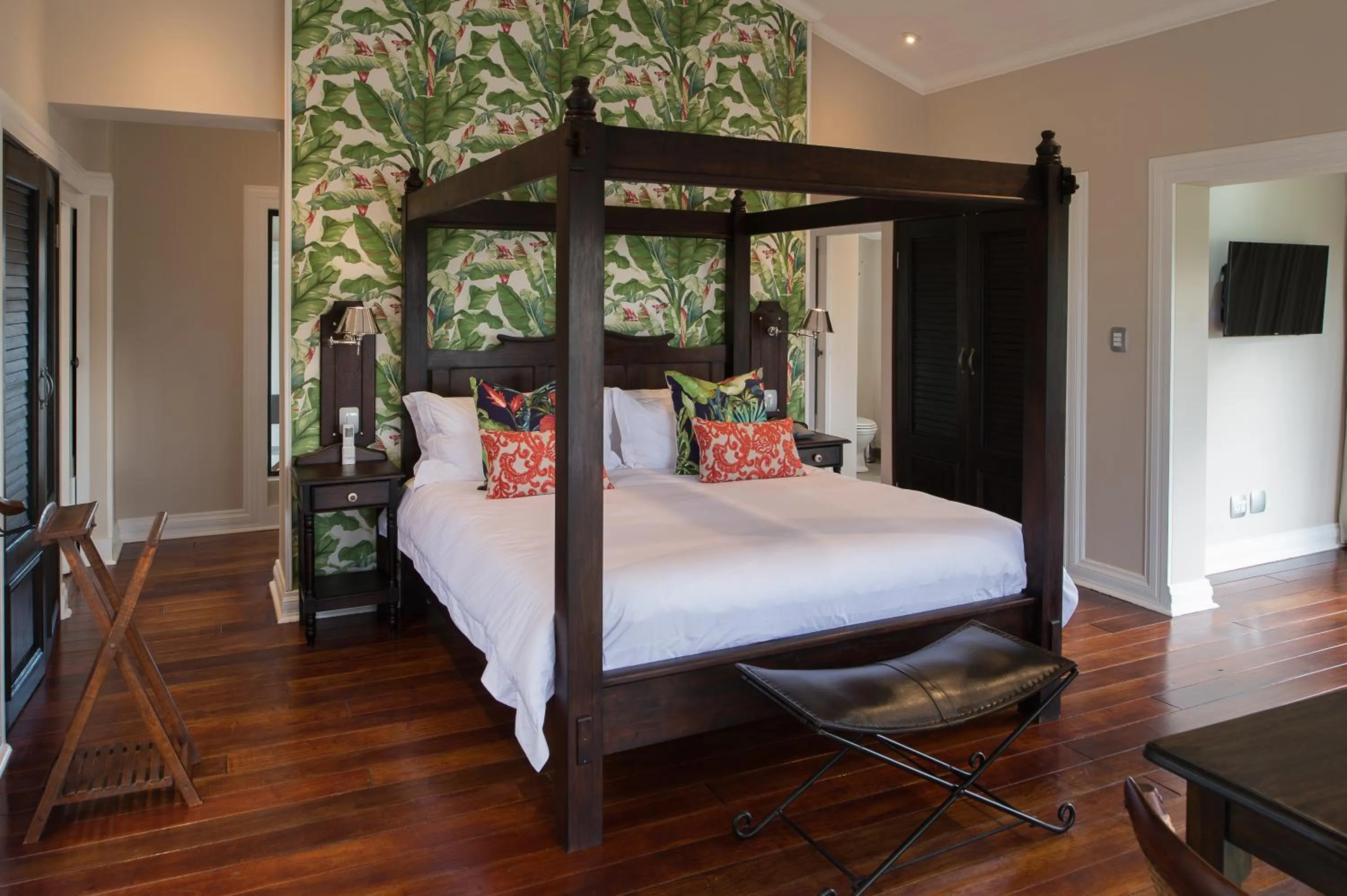 Bed in The Royal Fischer Hotel