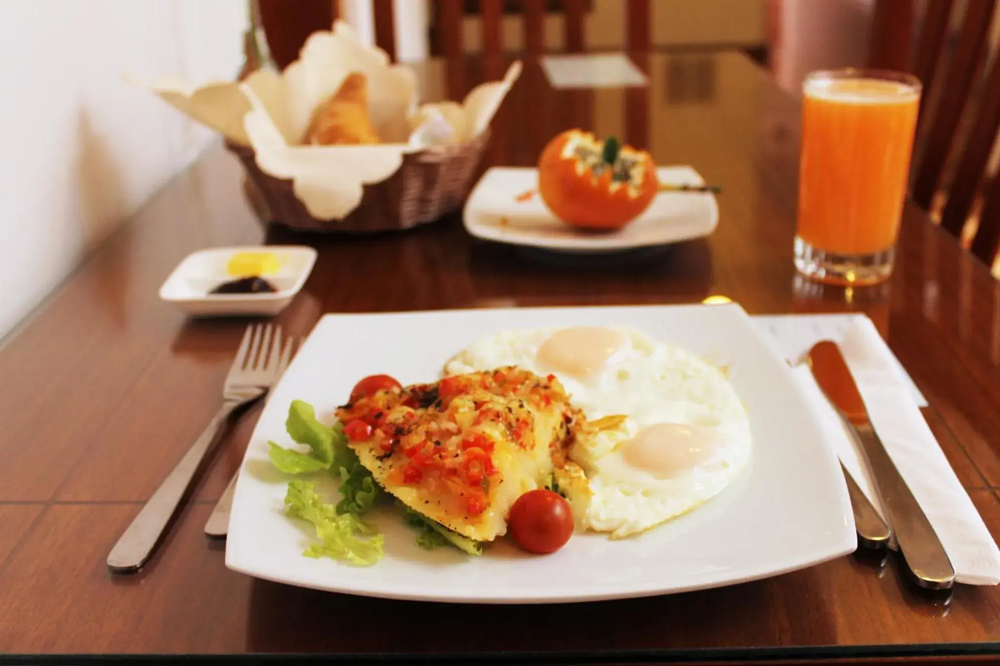 Breakfast in Casa Hotel Las Plazas Breakfast in Casa Hotel Las Plazas