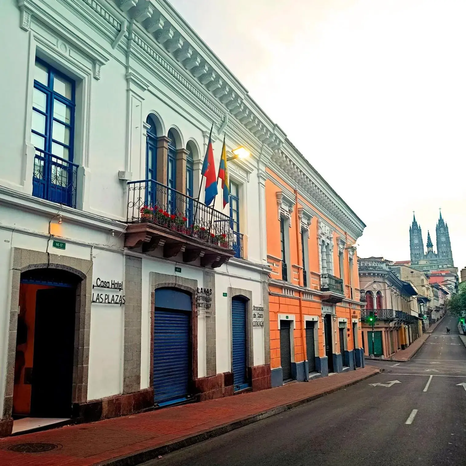 Property building in Casa Hotel Las Plazas Property building in Casa Hotel Las Plazas