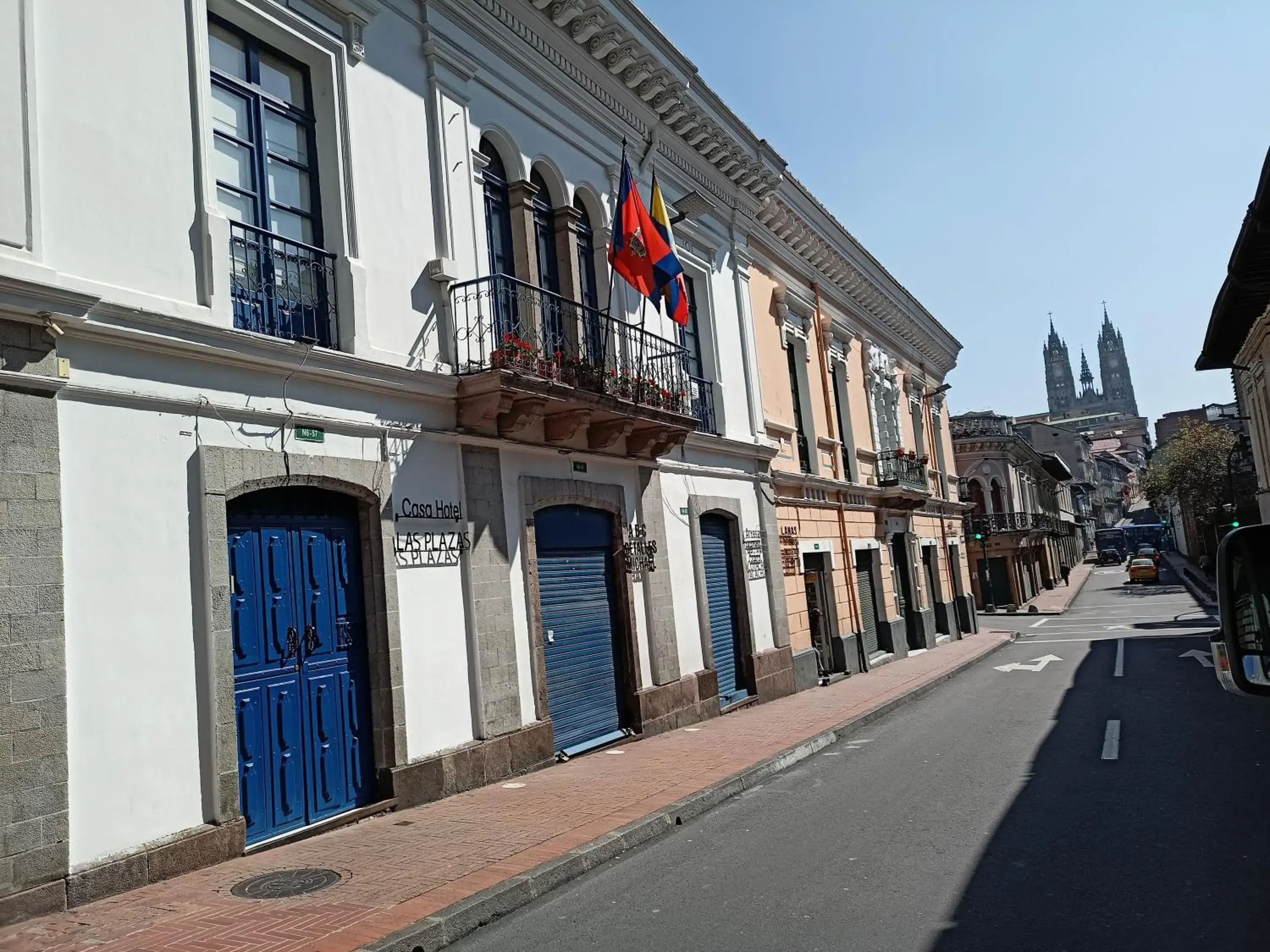 Property building in Casa Hotel Las Plazas Property building in Casa Hotel Las Plazas
