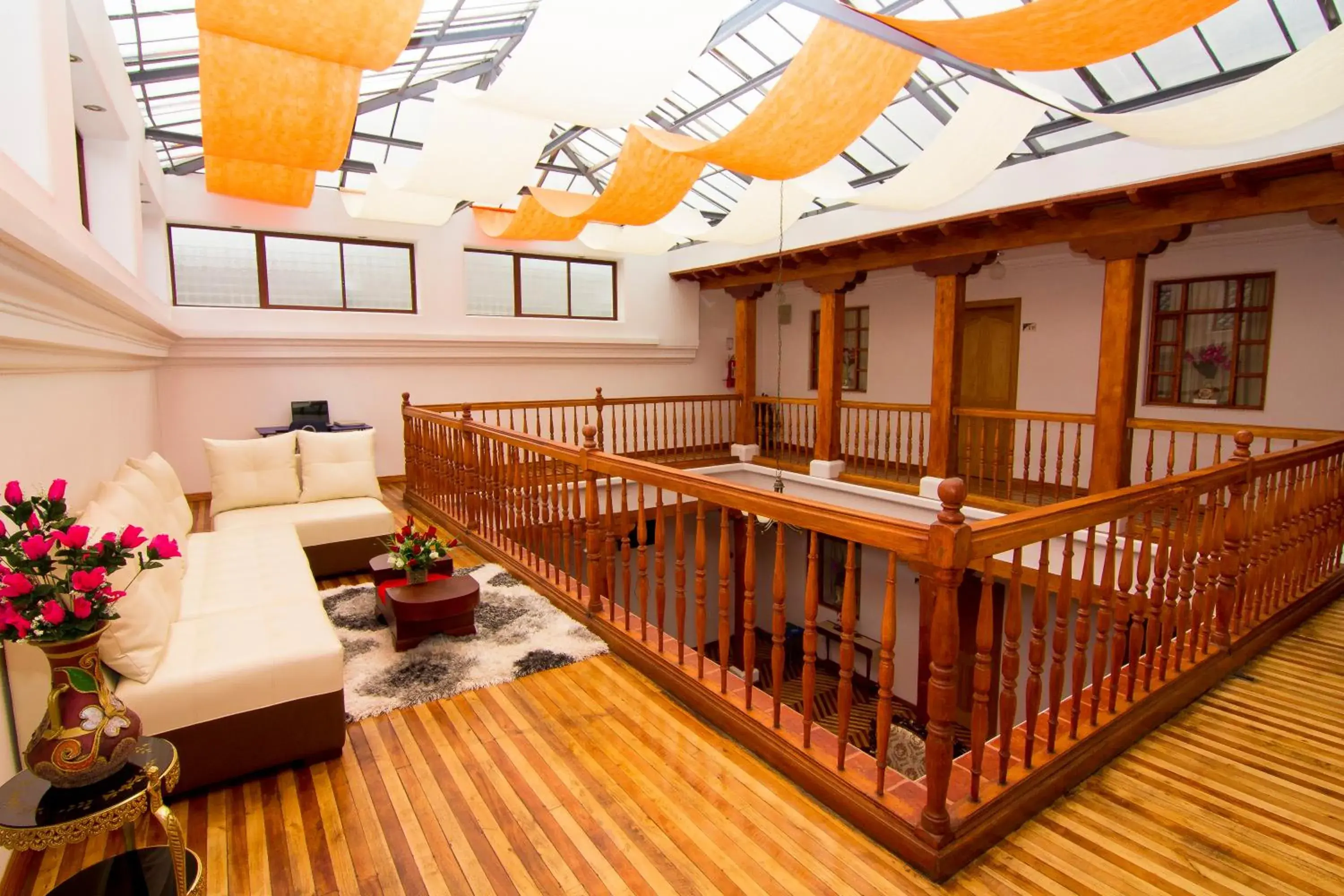 View (from property/room), Bed in Casa Hotel Las Plazas View (from property/room), Bed in Casa Hotel Las Plazas